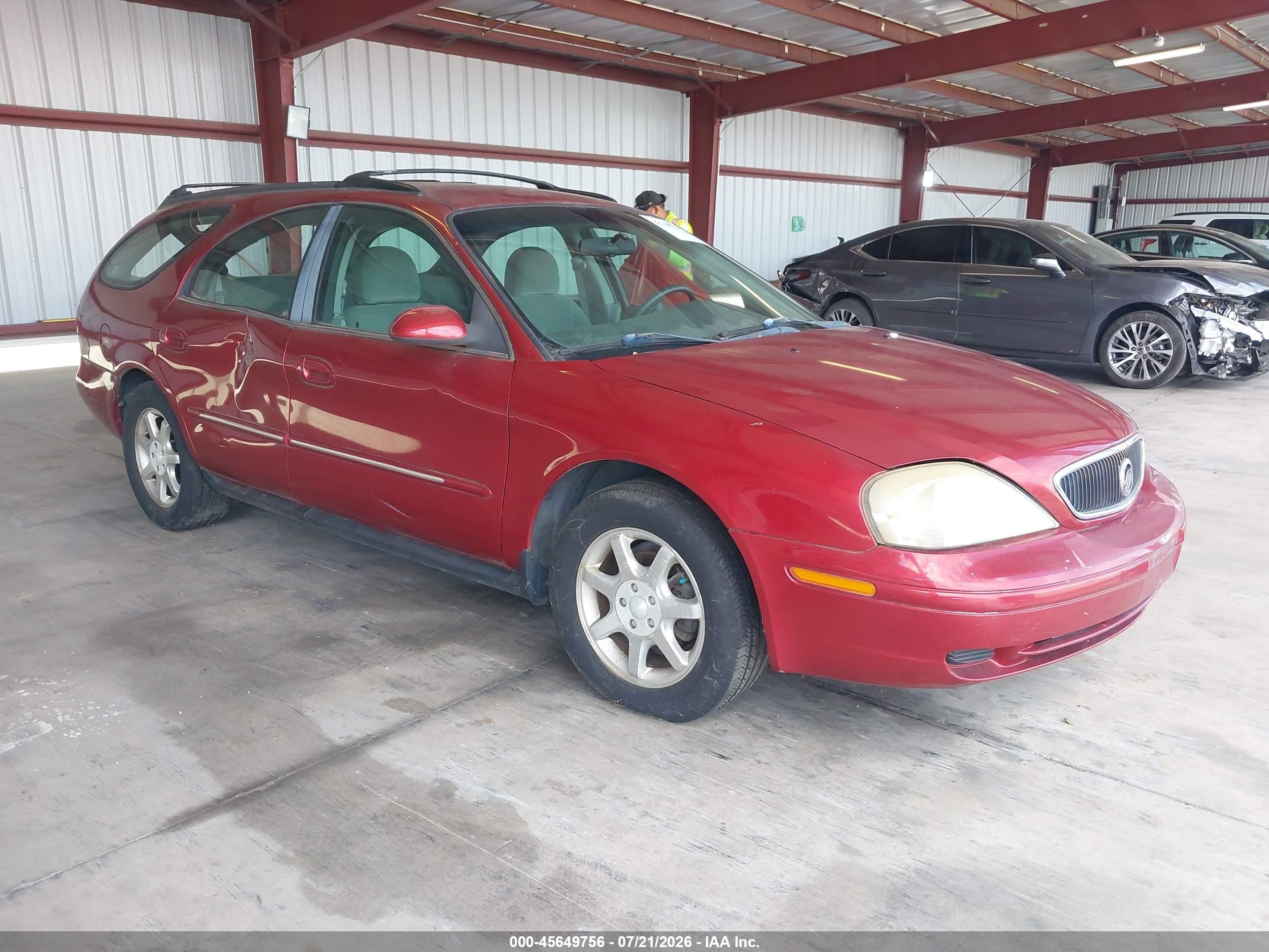 2000 Mercury Sable GS, VIN 1MEFM58U7YG621871 — Normal wear