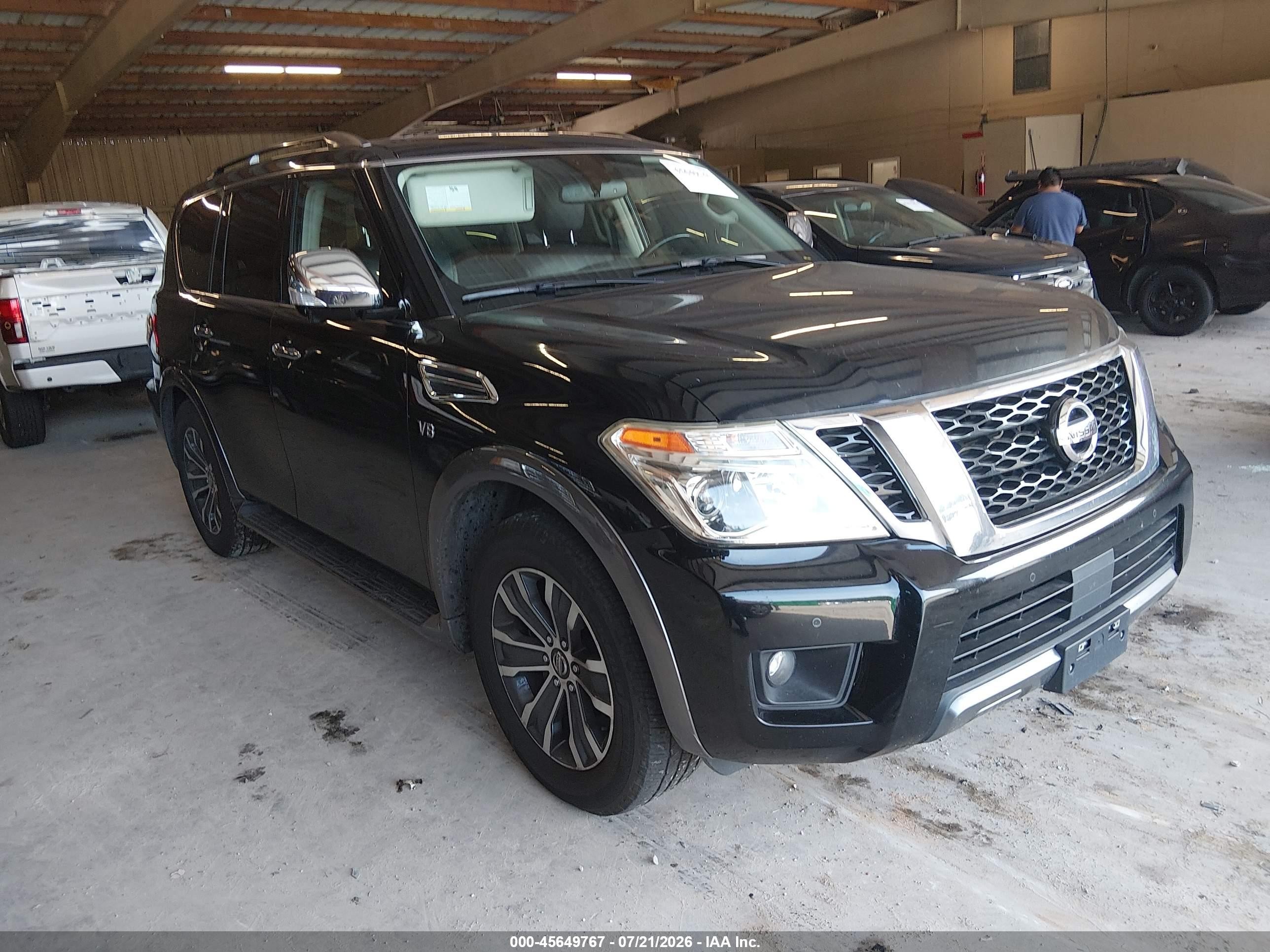 2020 Nissan Armada SL, VIN JN8AY2ND4L9107139 — Бок