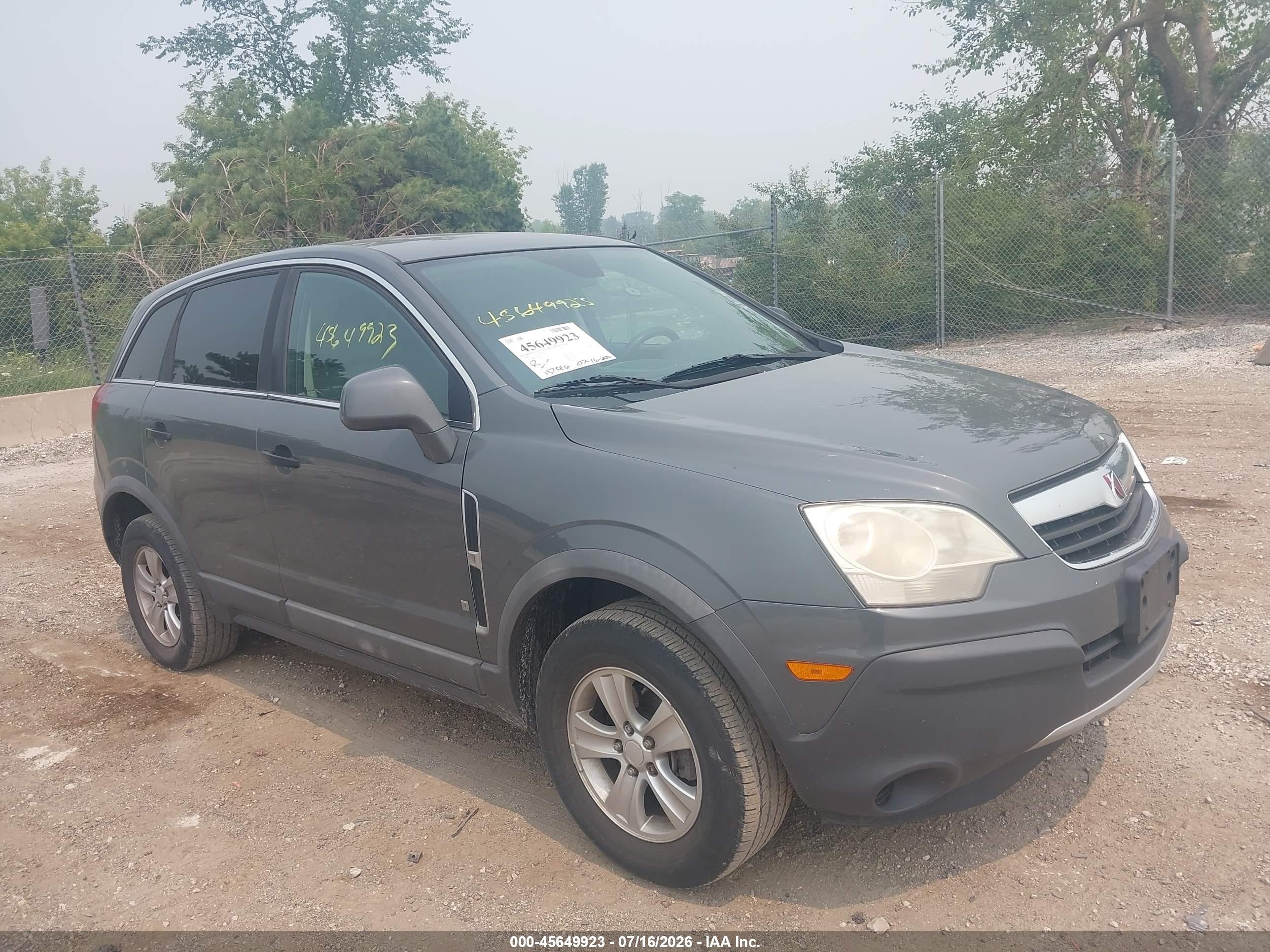 2009 Saturn VUE XE, VIN 3GSCL33P89S626274 — Side
