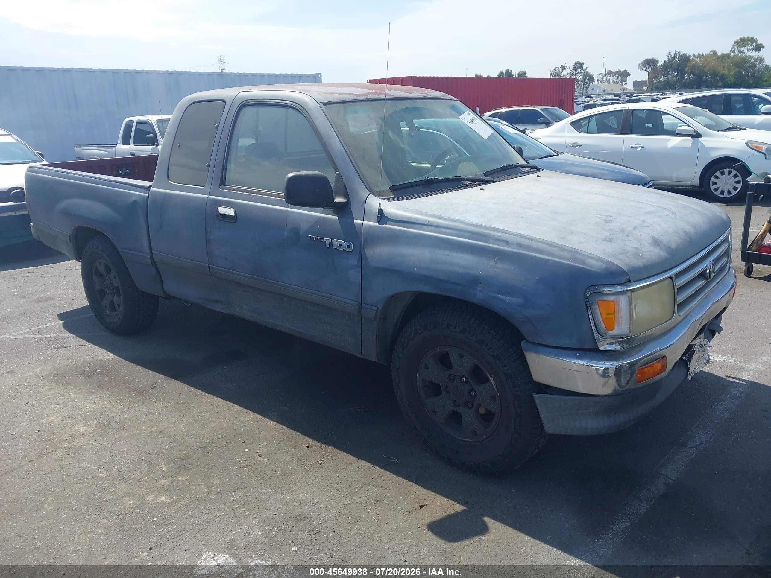1996 Toyota T100 DX, VIN JT4TN12D6T0018236 — Normal wear
