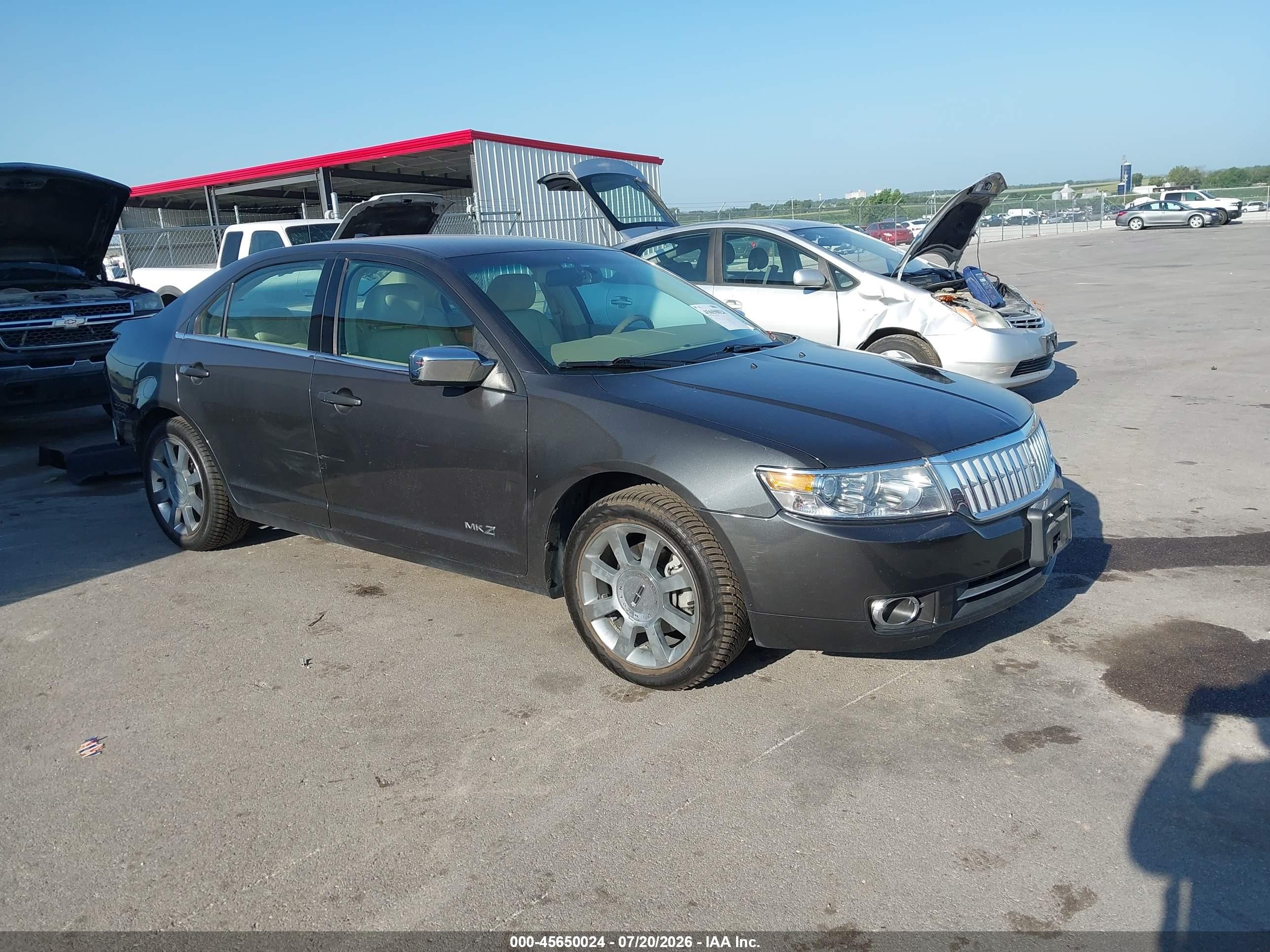 2007 Lincoln MKZ, VIN 3LNHM26T57R622569 — Зад