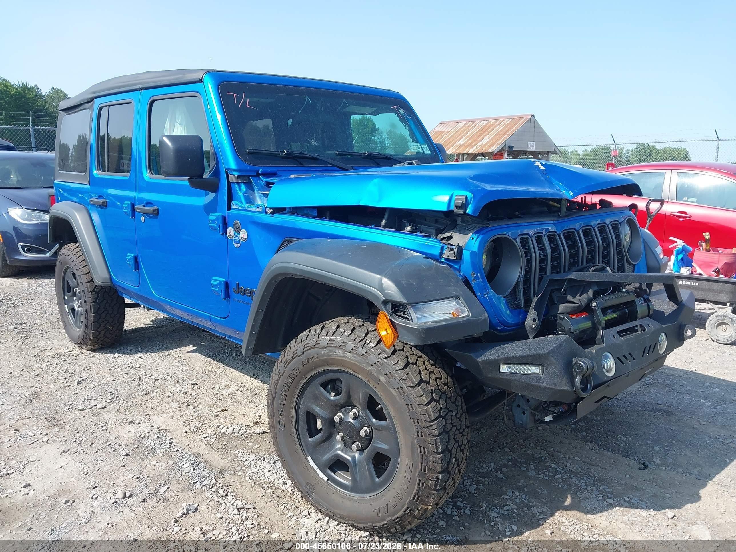 2025 Jeep Wrangler Willys, VIN 1C4PJXDG4SW561961 — All over