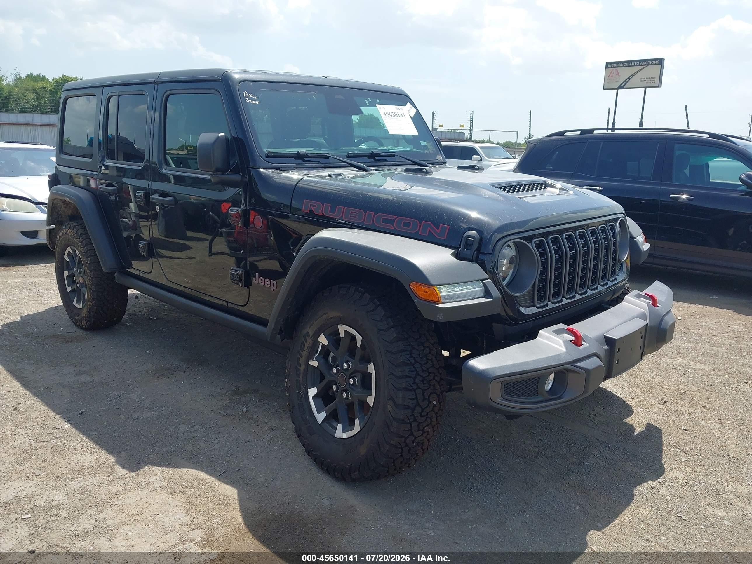 2026 Jeep Wrangler Rubicon, VIN 1C4PJXFG0TW286295 — Undercarriage