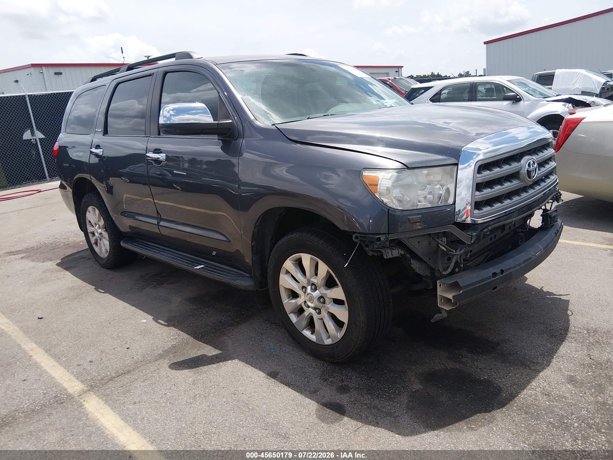 2012 Toyota Sequoia Platinum, VIN 5TDYY5G12CS037642 — По всему кузову