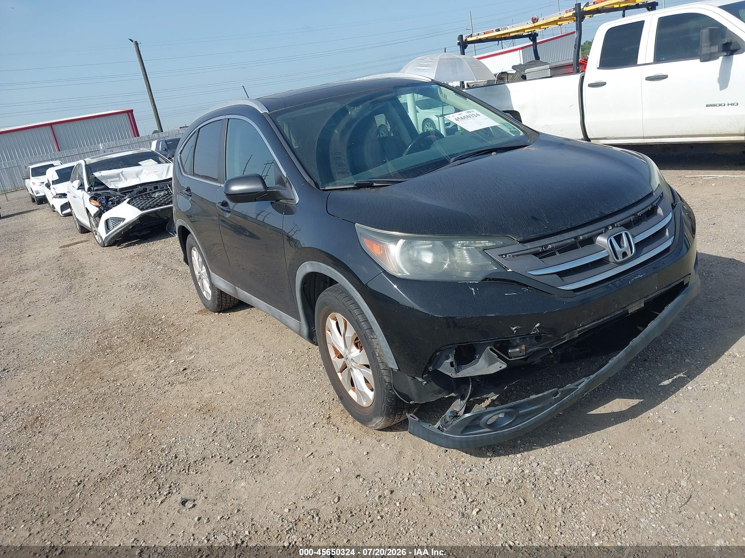 2014 Honda CR-V EX-L, VIN 2HKRM4H71EH675760 — Water / flood