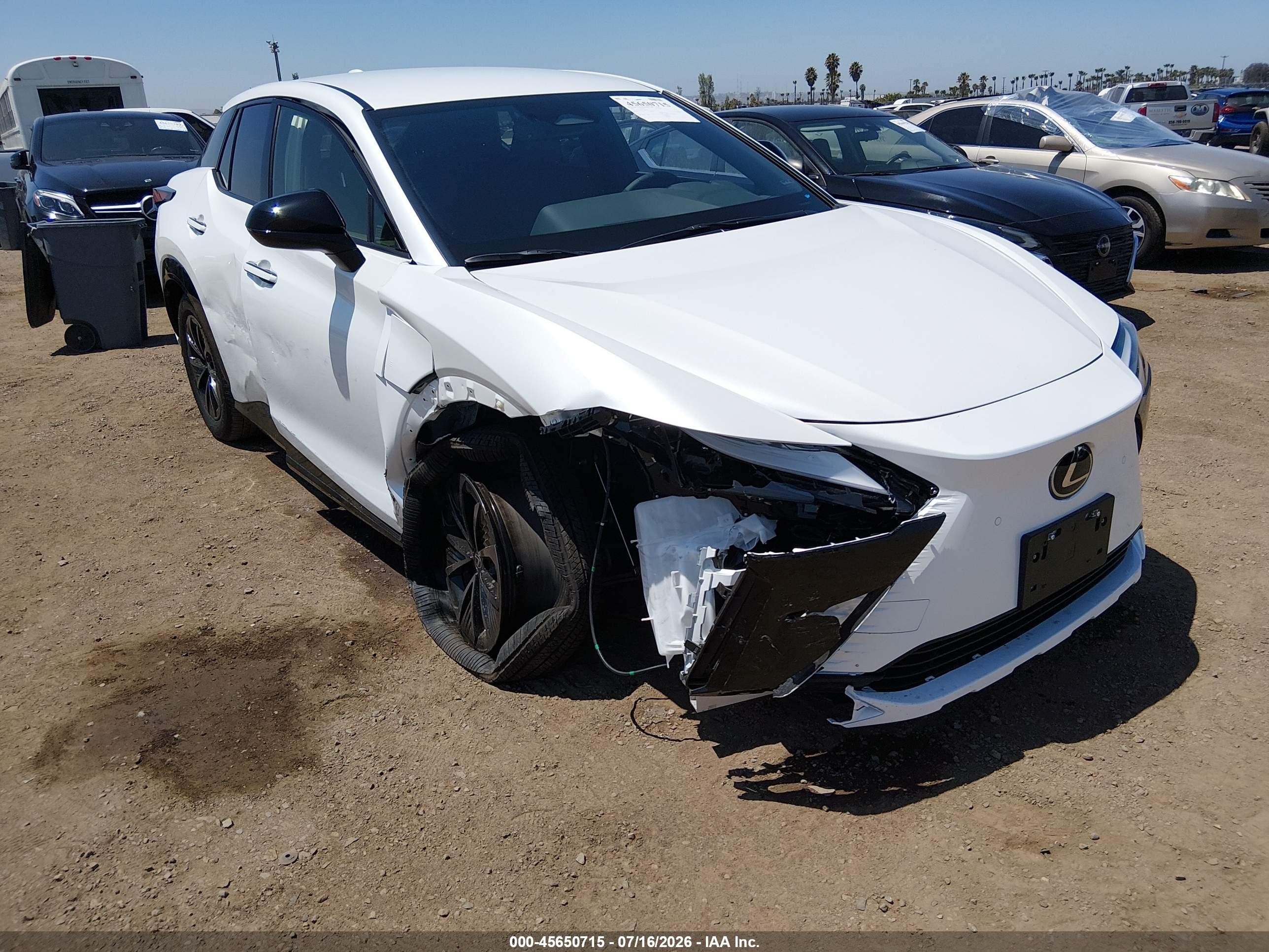 2026 Lexus RZ RZ 350e Premium, VIN JTJBDADB0TA004589 — Front end