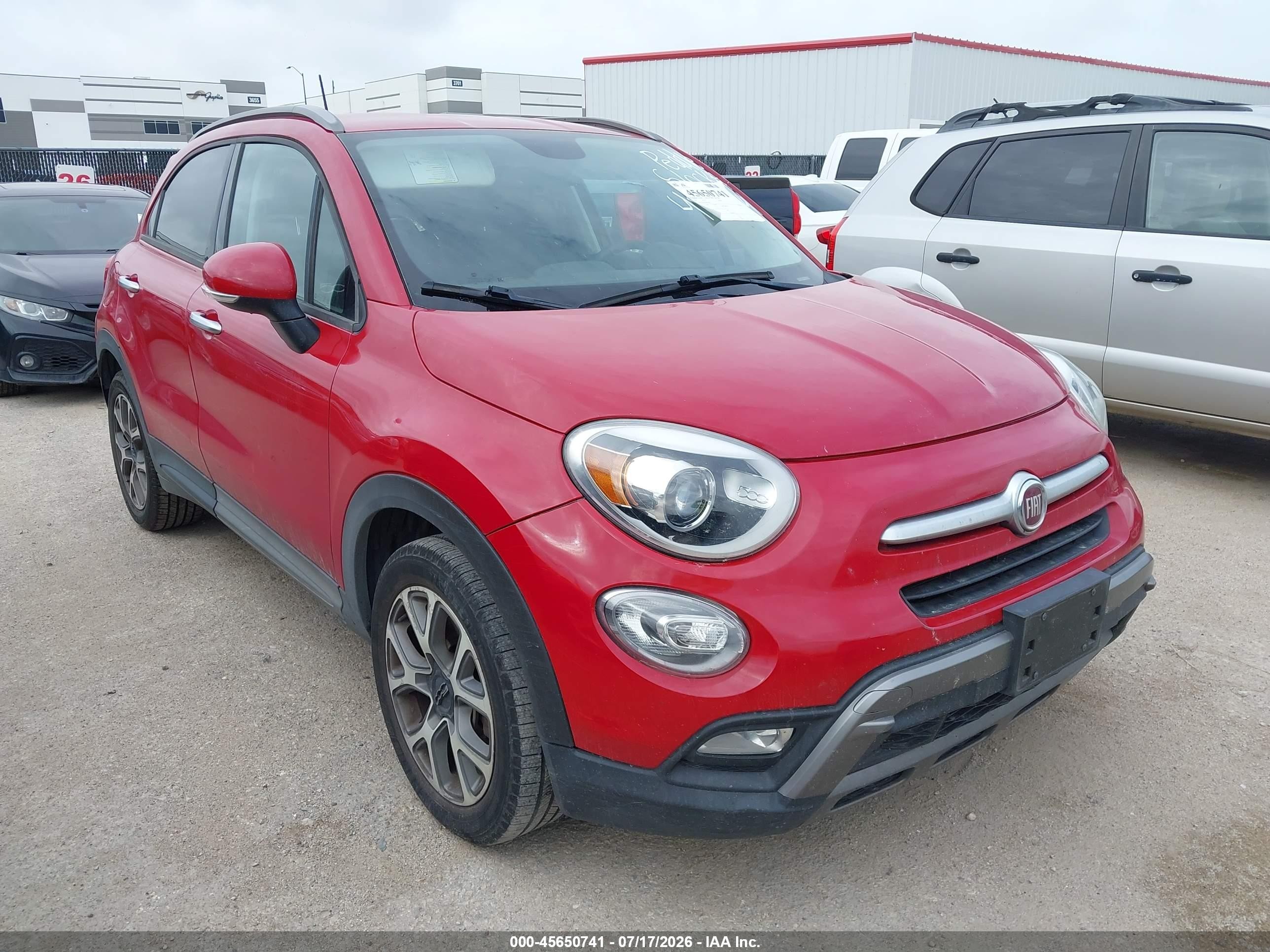 2018 FIAT 500X Urbana Edition, VIN ZFBCFXCB7JP636010 — Обычный износ