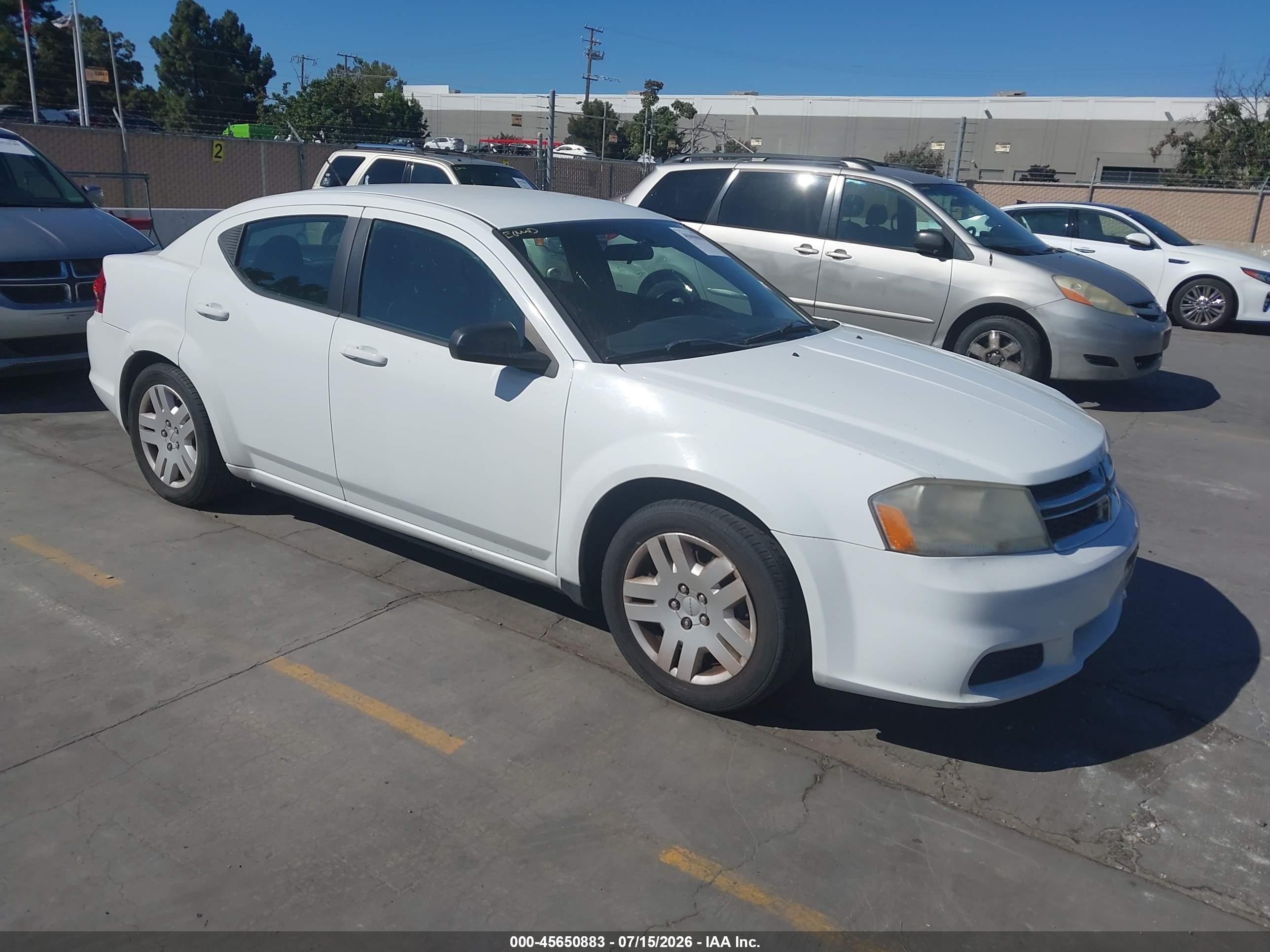 2011 Dodge Avenger Express, VIN 1B3BD4FB6BN608612 — Normal wear