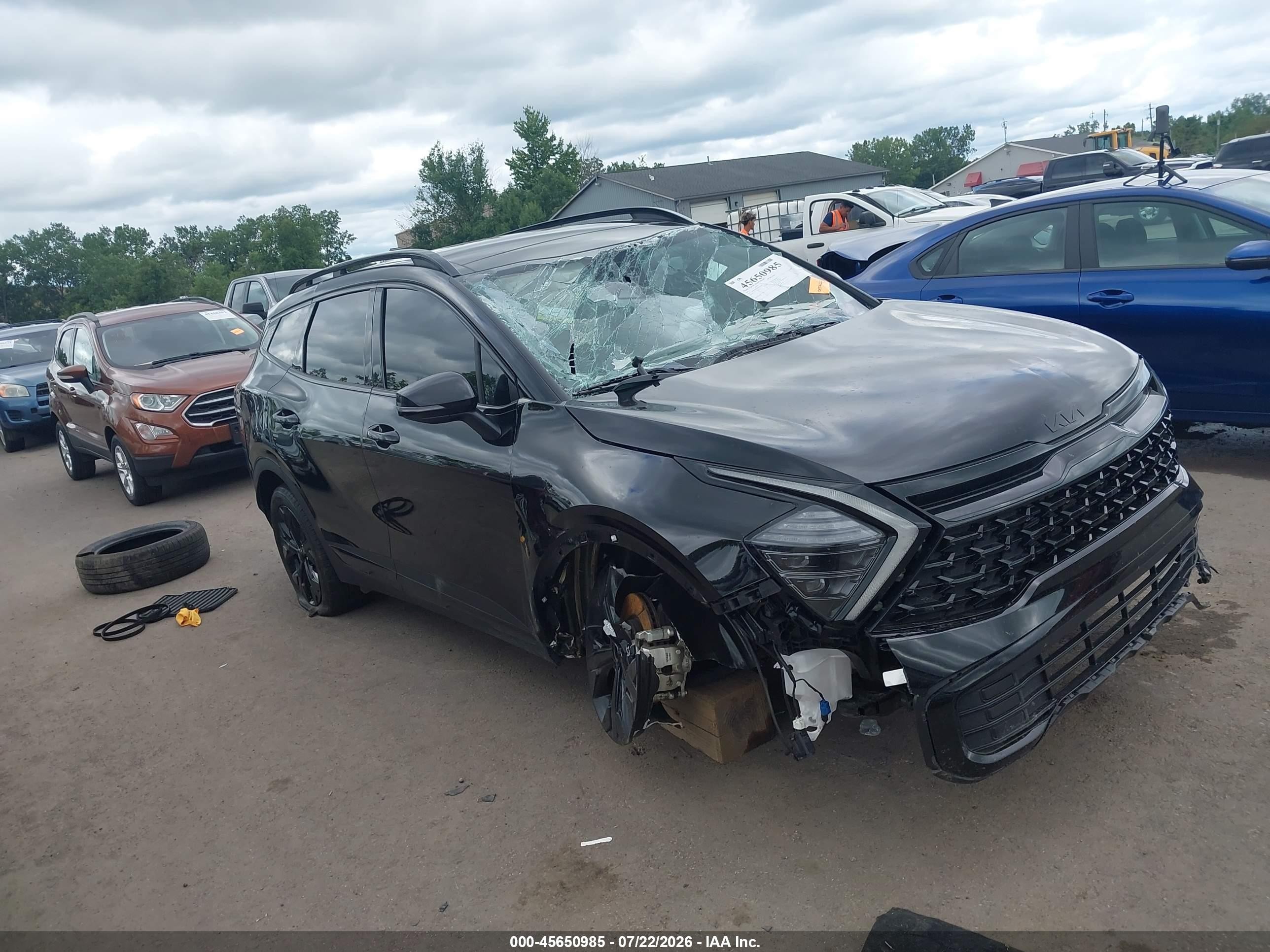 2025 Kia Sportage X-Line, VIN 5XYK6CDF1SG309349 — Front end