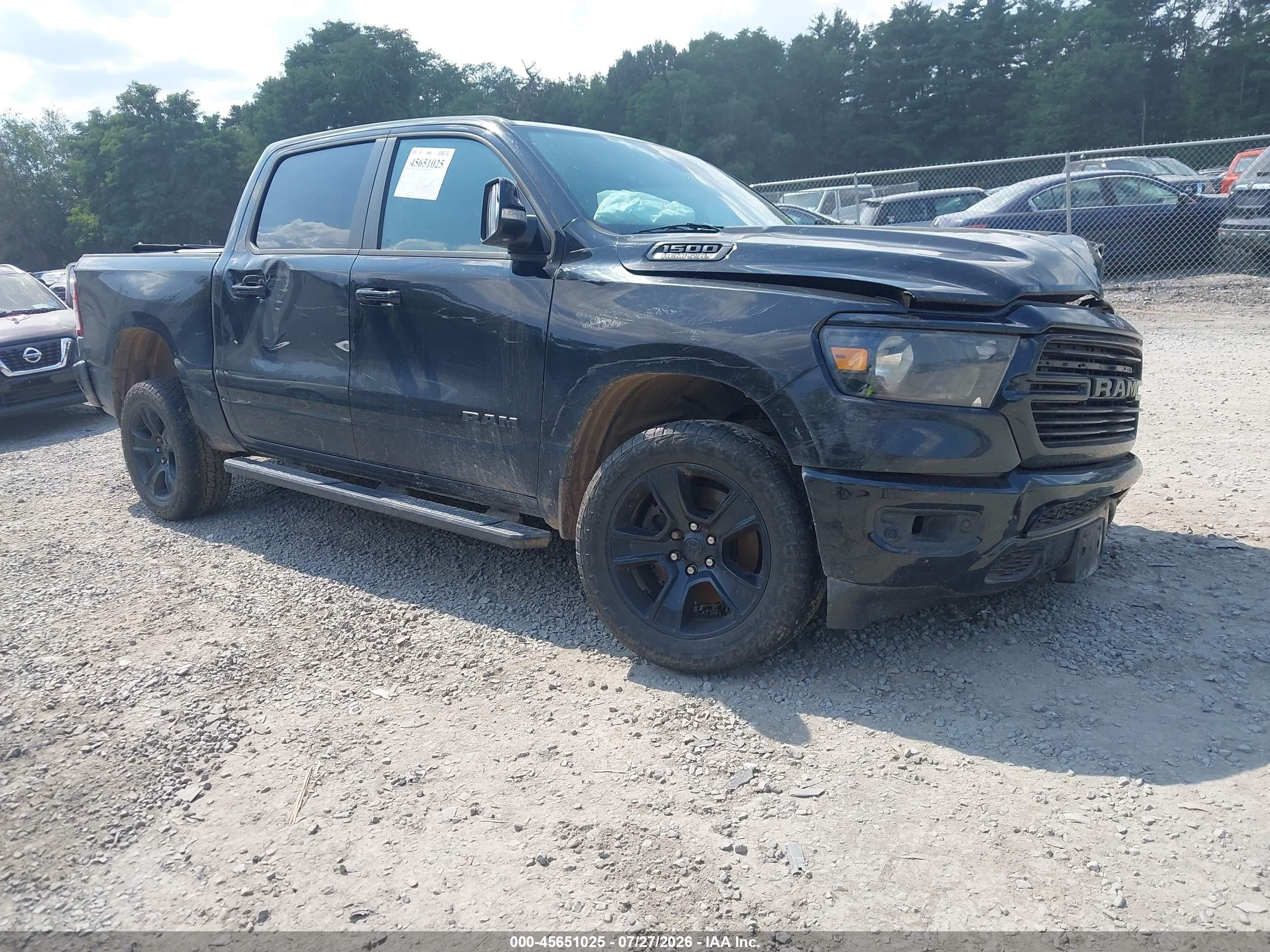 2020 Ram 1500 Big Horn, VIN 1C6SRFFT5LN183364 — All over