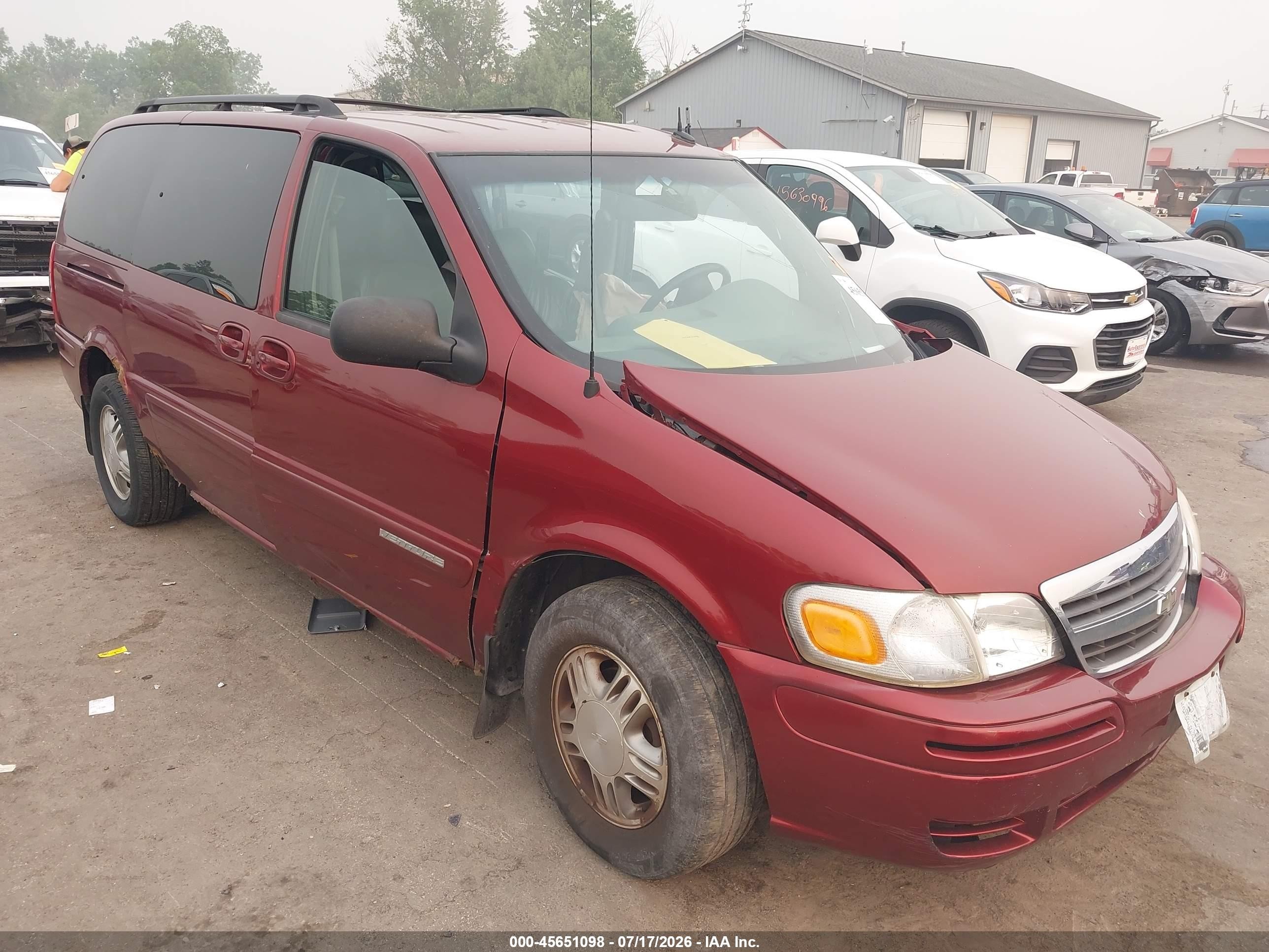2003 Chevrolet Venture LT, VIN 1GNDX13E33D319228 — Side
