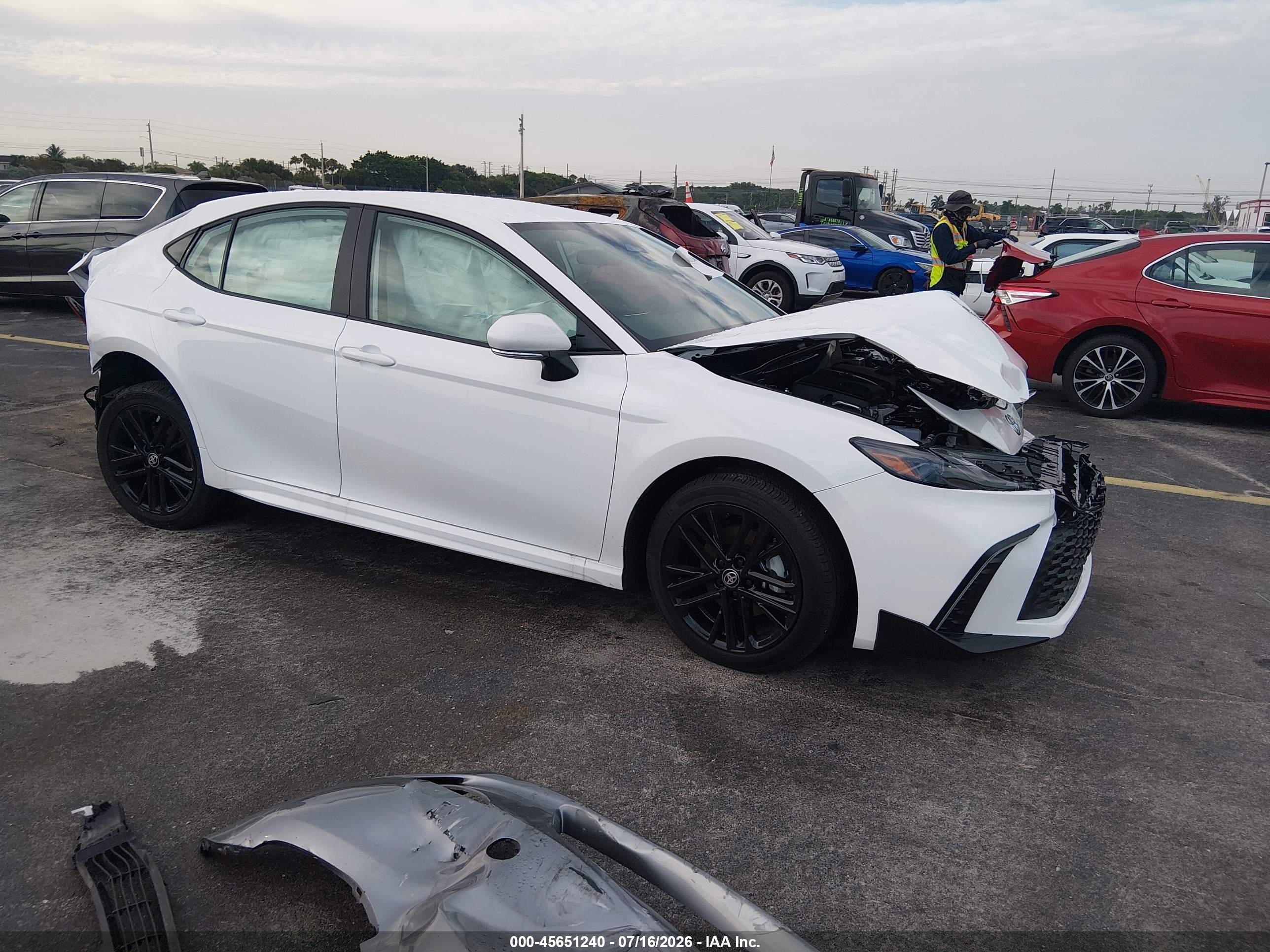 2026 Toyota Camry XSE, VIN 4T1DAACK2TU758514 — All over