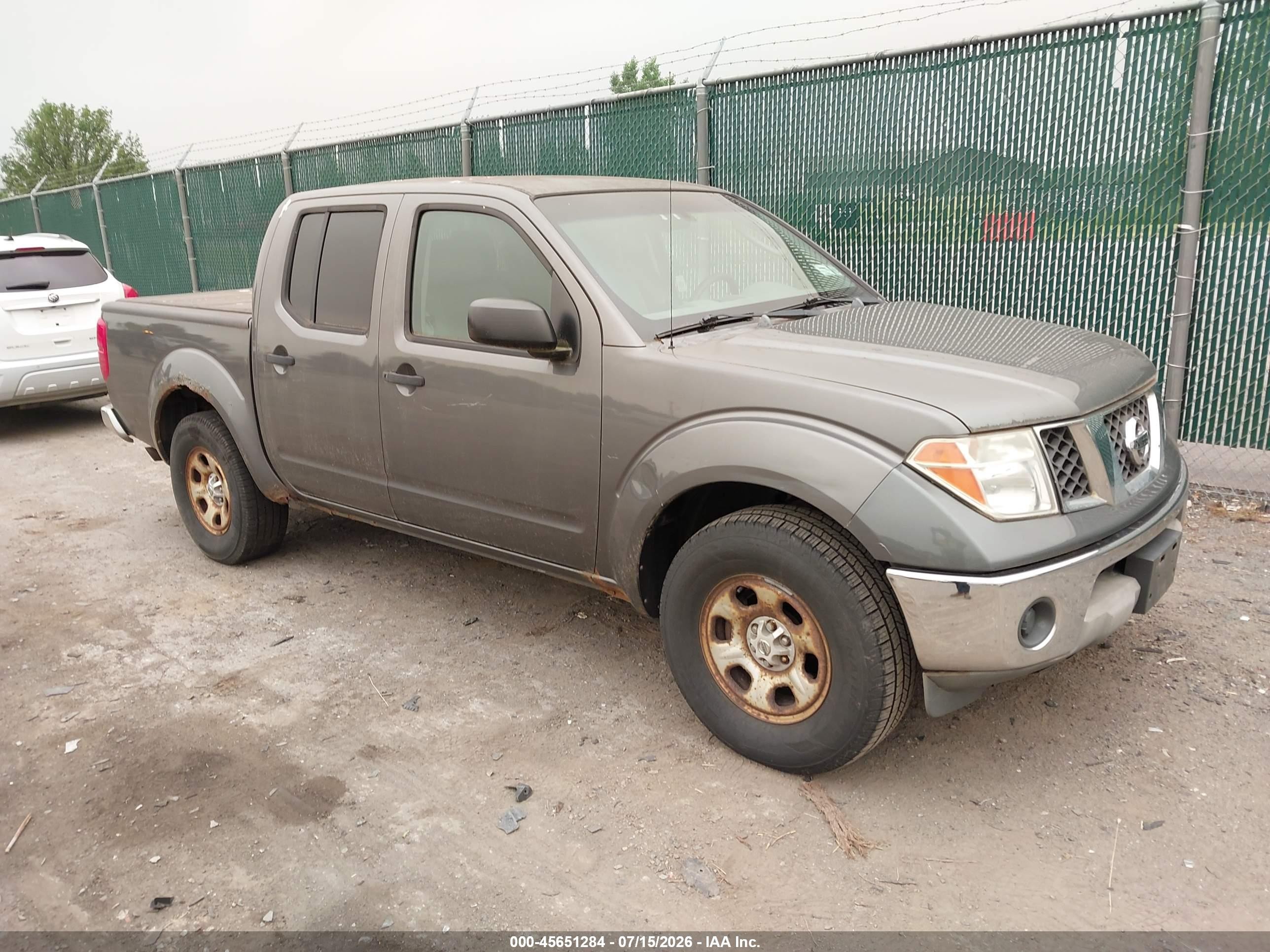 2007 Nissan Frontier SE, VIN 1N6AD07UX7C461472 — Normal wear