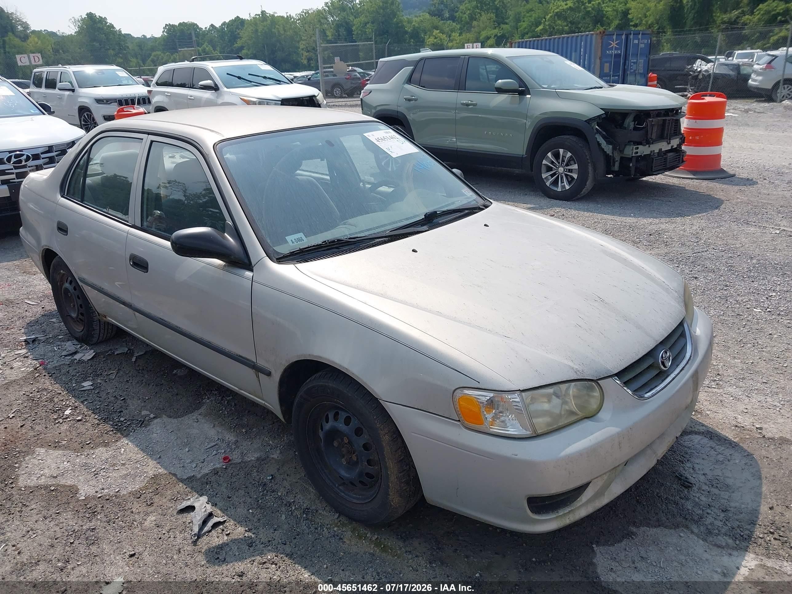 2002 Toyota Corolla LE, VIN 1NXBR12E62Z568404 — Mechanical