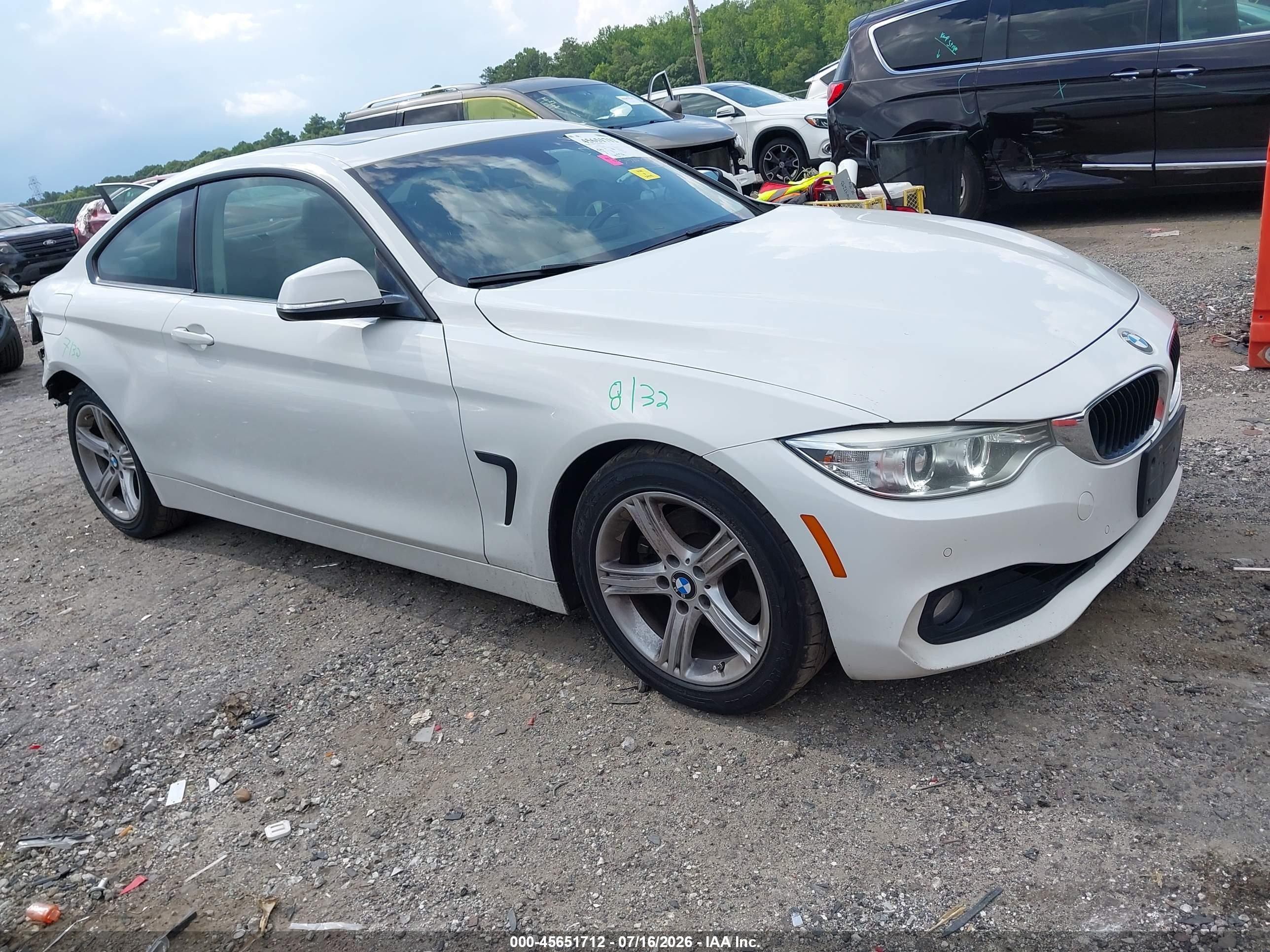 2015 BMW 4 Series 428i, VIN WBA3N7C5XFK224899 — Зад