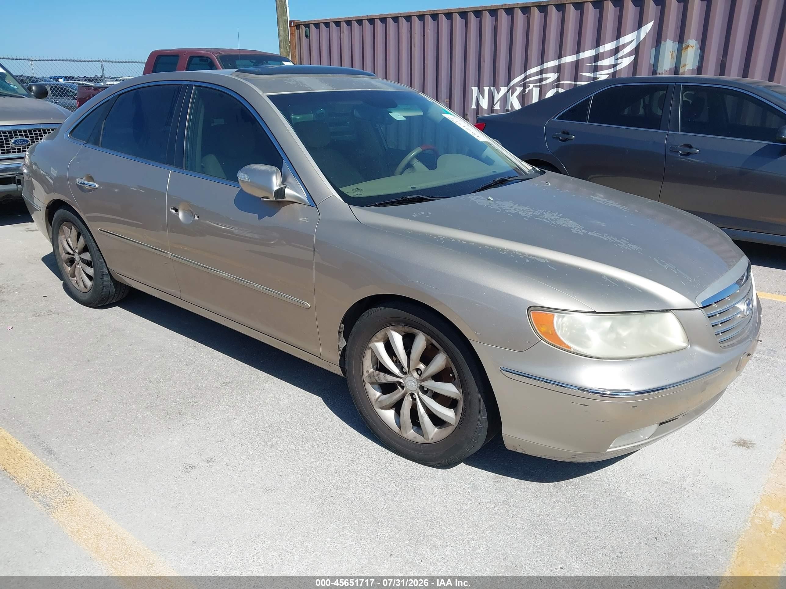 2008 Hyundai Azera Limited, VIN KMHFC46F28A297035 — Обычный износ