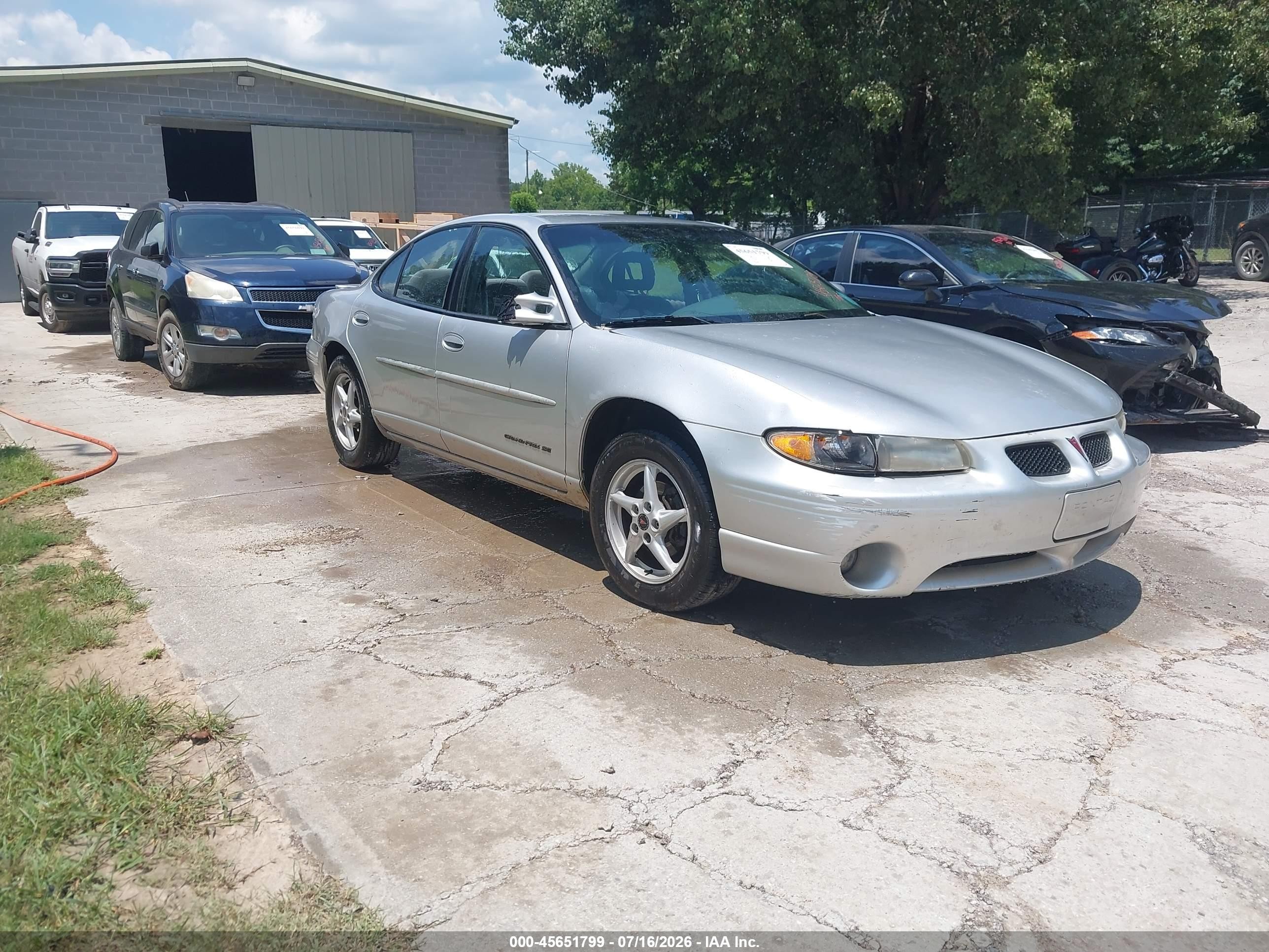 2003 Pontiac Grand Prix SE, VIN 1G2WK52JX3F159170 — Обычный износ
