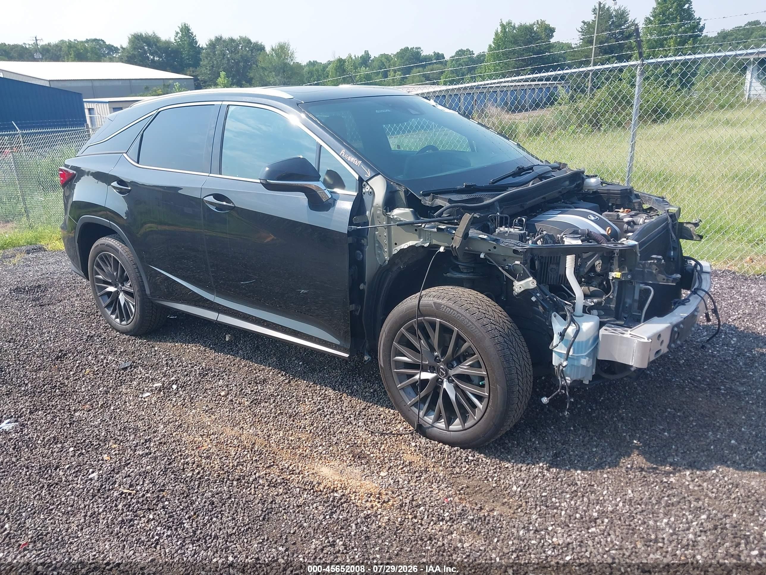 2021 Lexus RX 350 F Sport, VIN 2T2SZMDA5MC294768 — Front end
