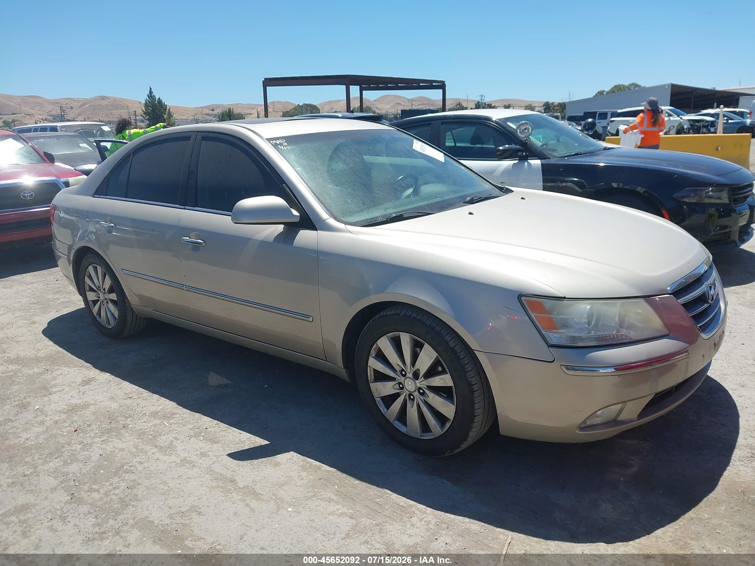 2009 Hyundai Sonata Limited, VIN 5NPEU46F19H450088 — Обычный износ
