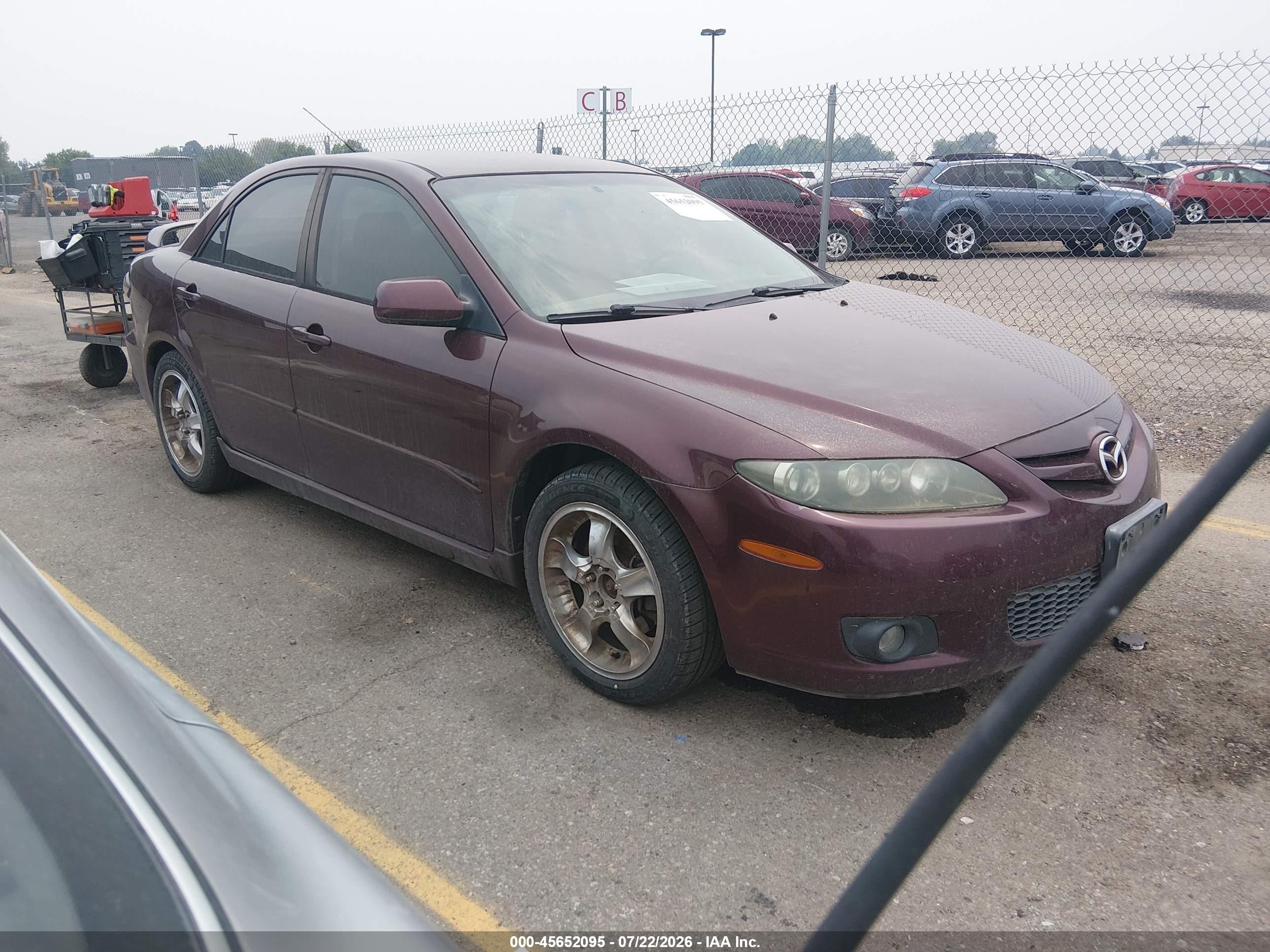 2006 Mazda 6 i, VIN 1YVHP80C165M42556 — Обычный износ