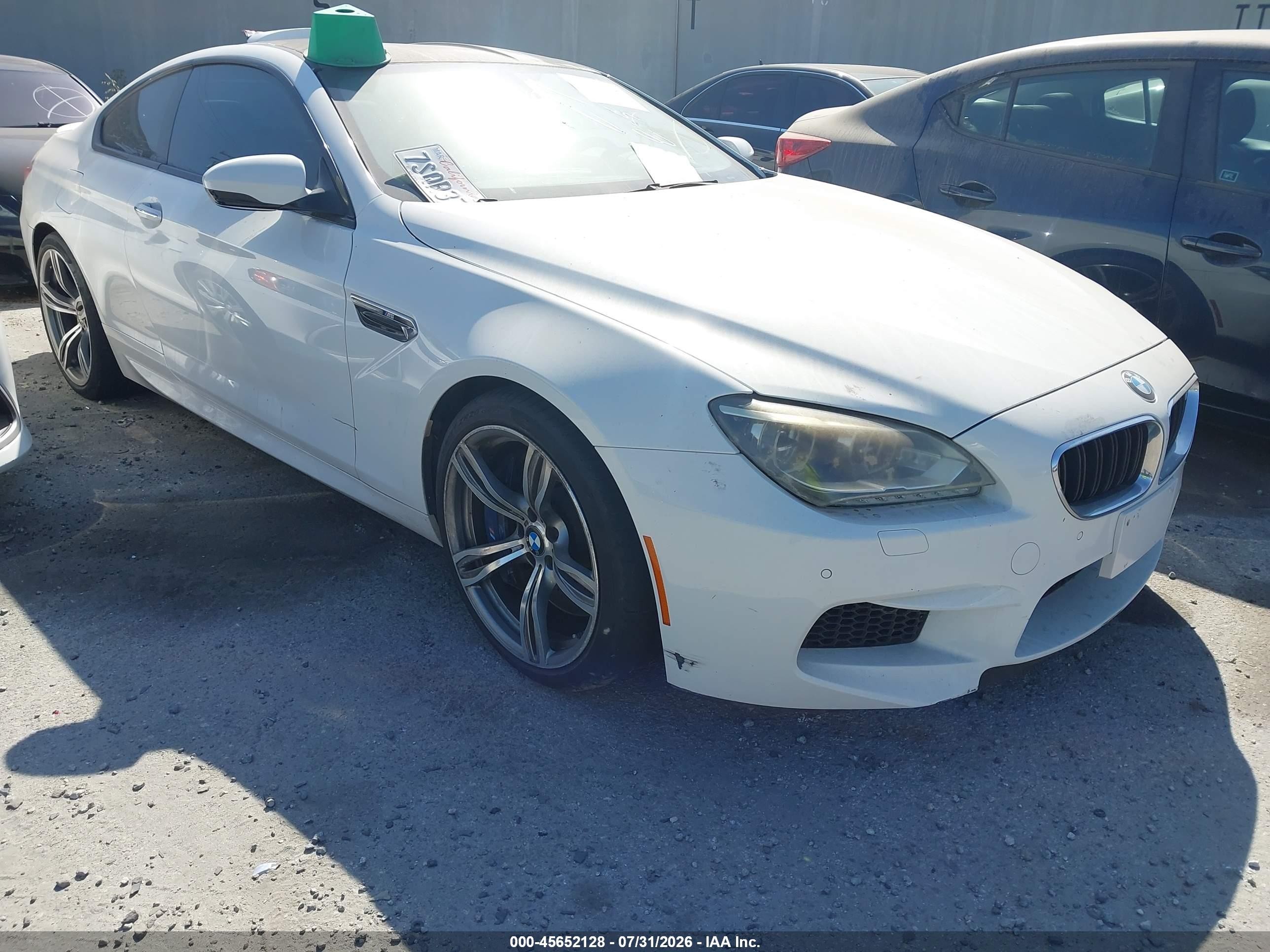 2013 BMW M6, VIN WBSLX9C50DC968763 — Vandalism