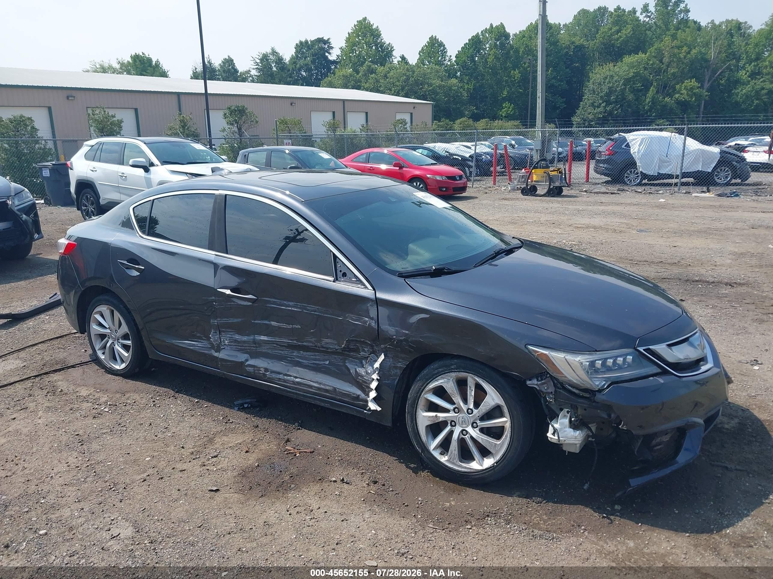 2016 Acura ILX Premium, VIN 19UDE2F72GA008996 — Side