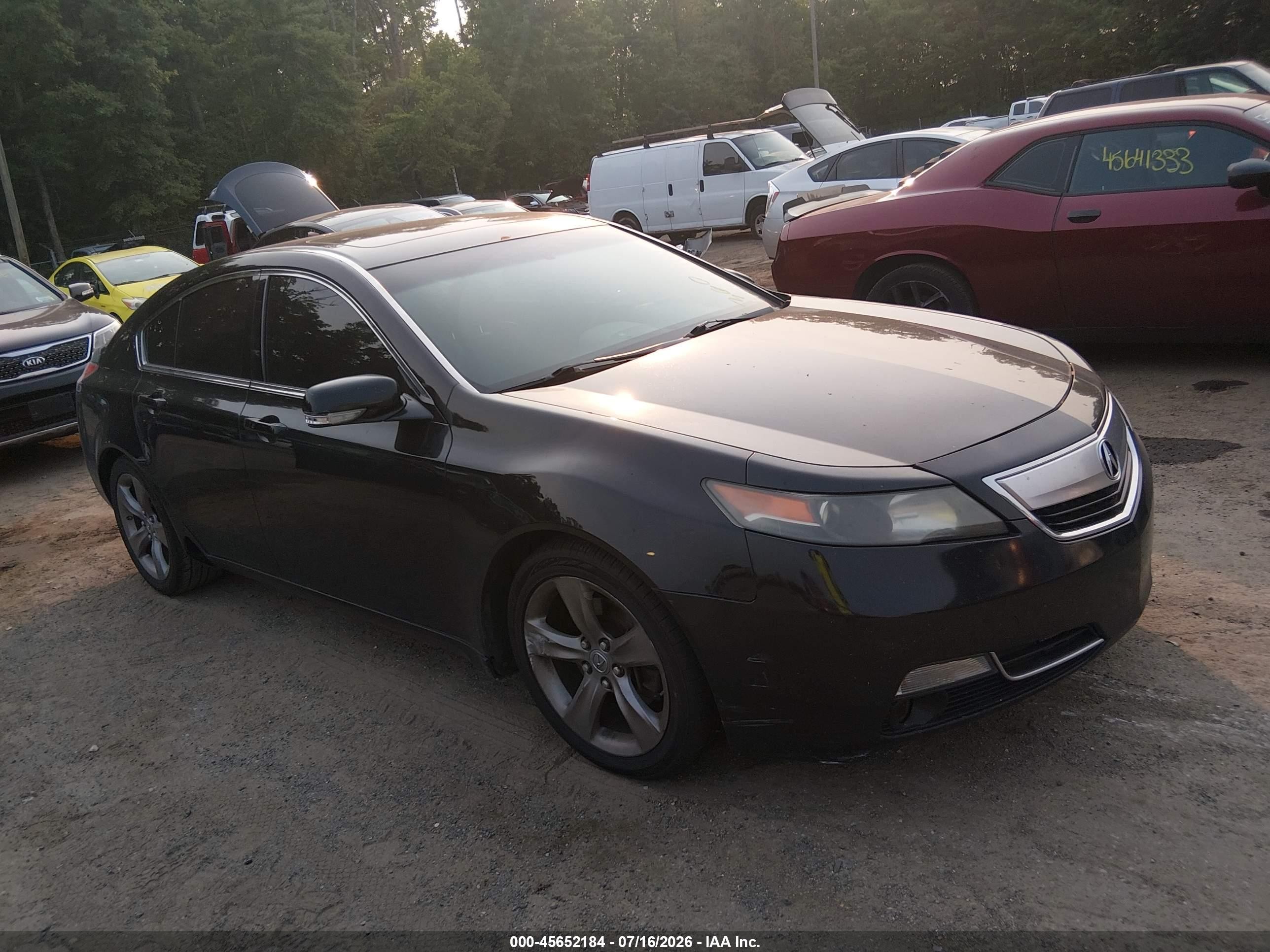 2013 Acura TL Technology, VIN 19UUA9F52DA003375 — Normal wear