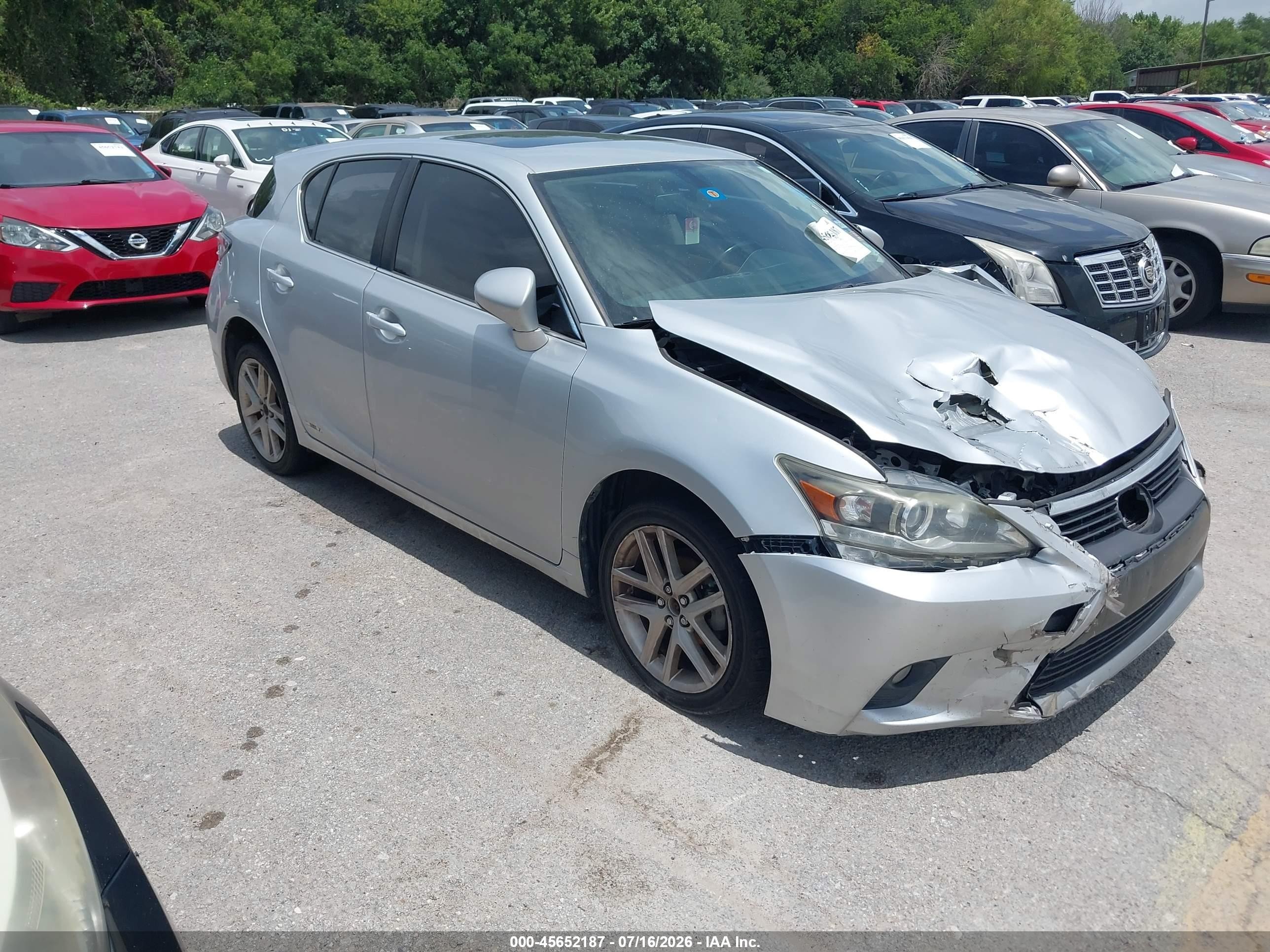 2015 Lexus CT 200h, VIN JTHKD5BHXF2245459 — Normal wear