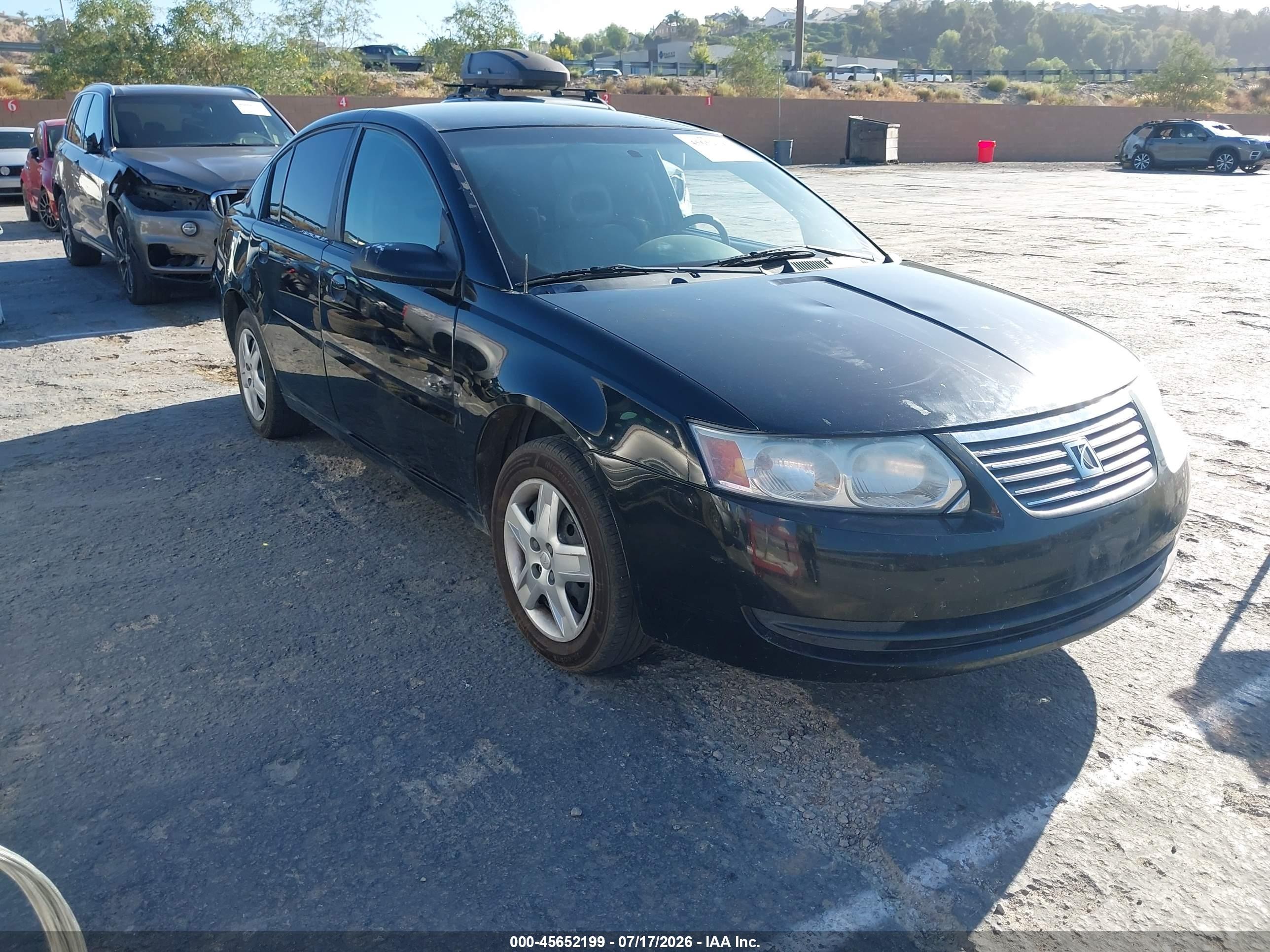 2007 Saturn ION ION 2, VIN 1G8AJ55FX7Z200069 — Rear end