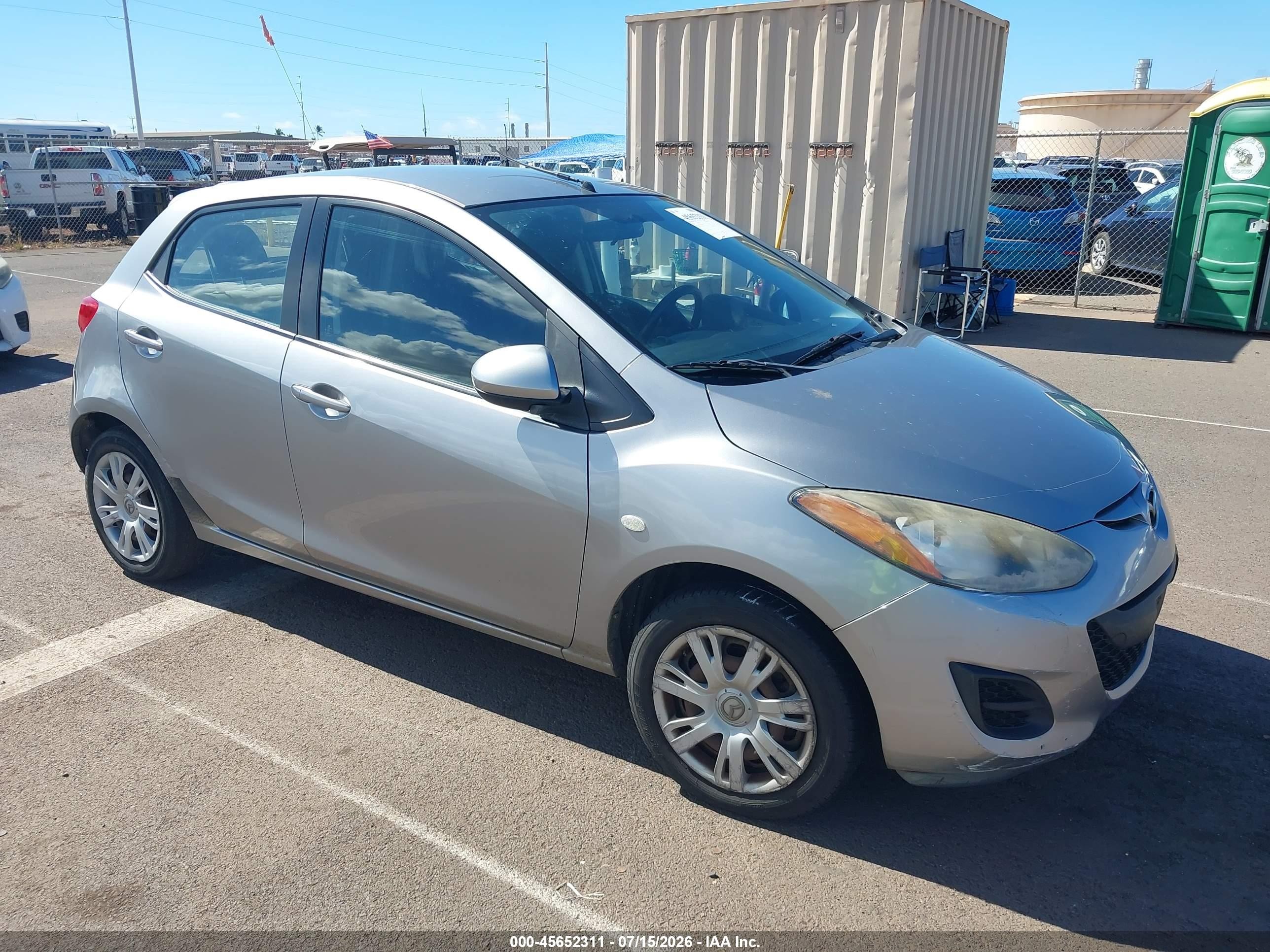2012 Mazda 2 Sport, VIN JM1DE1KY1C0137156 — Normal wear