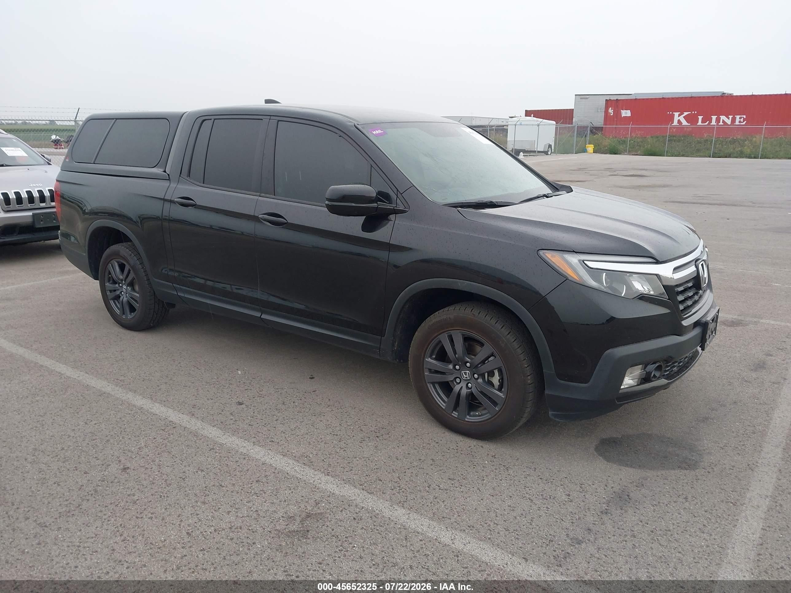 2017 Honda Ridgeline Sport, VIN 5FPYK3F1XHB023952 — Hail