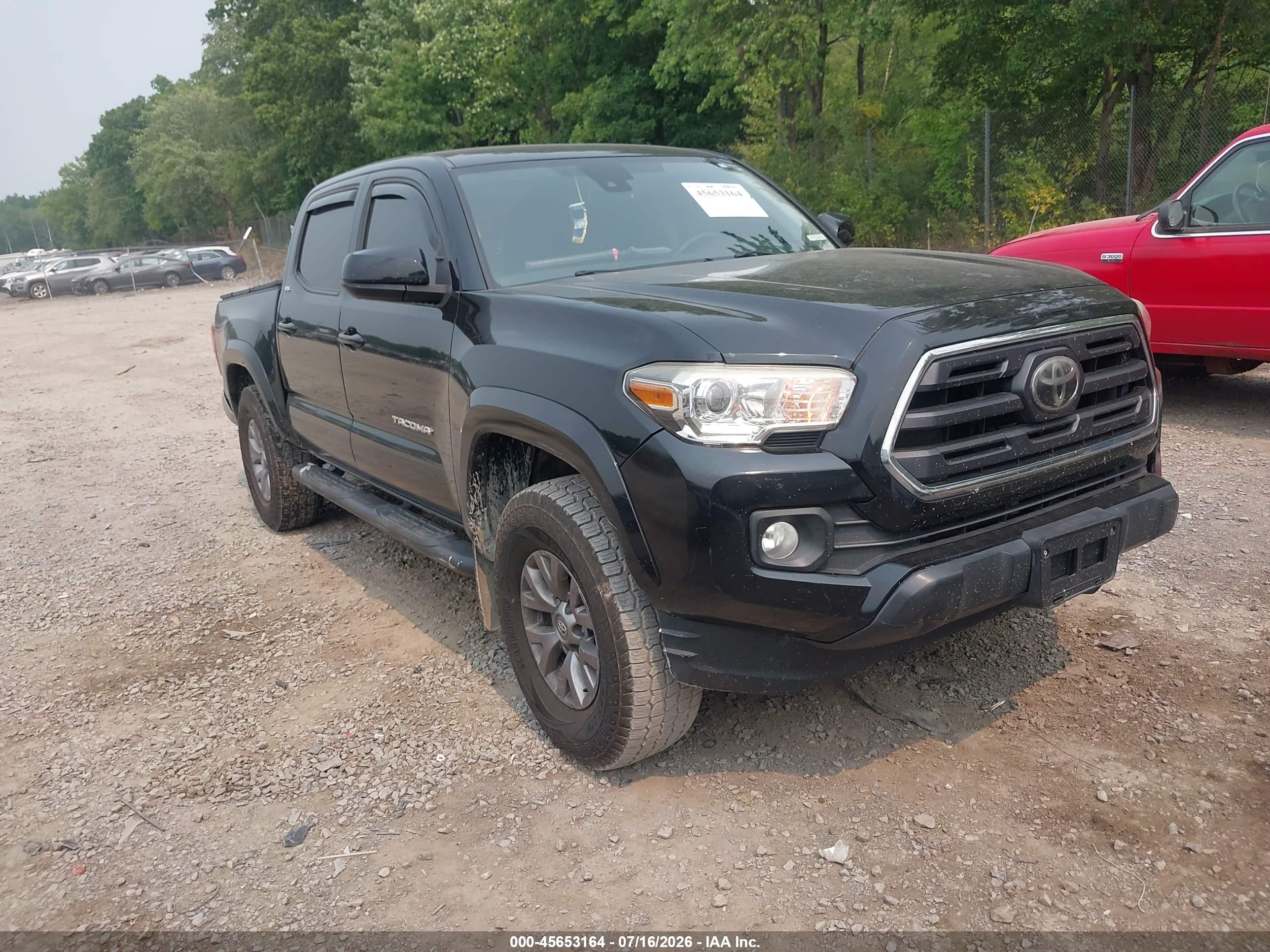 2019 Toyota Tacoma TRD Off Road, VIN 3TMCZ5AN2KM251905 — Rear end