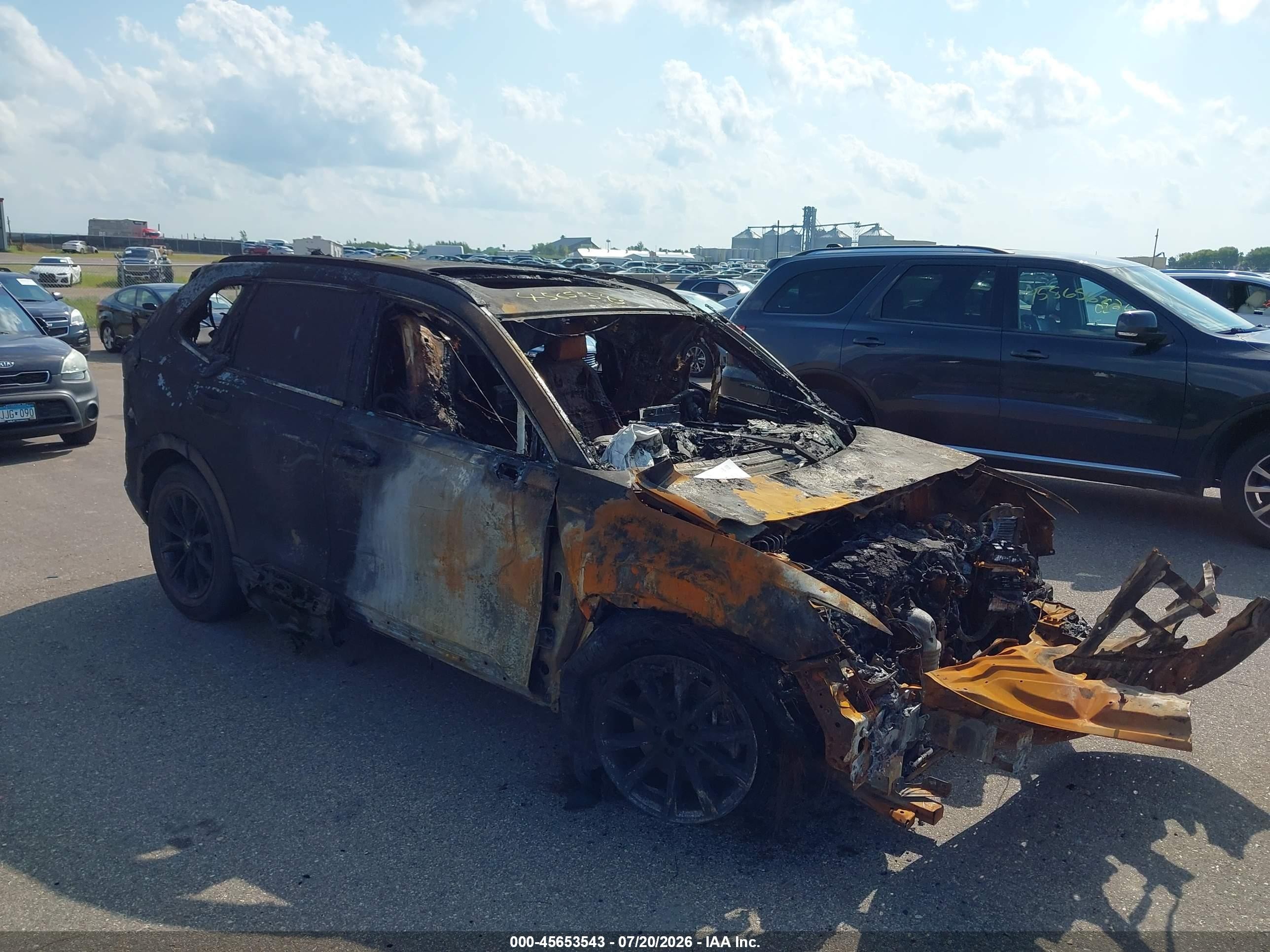 2024 Honda CR-V Sport, VIN 2HKRS6H58RH809265 — Burn