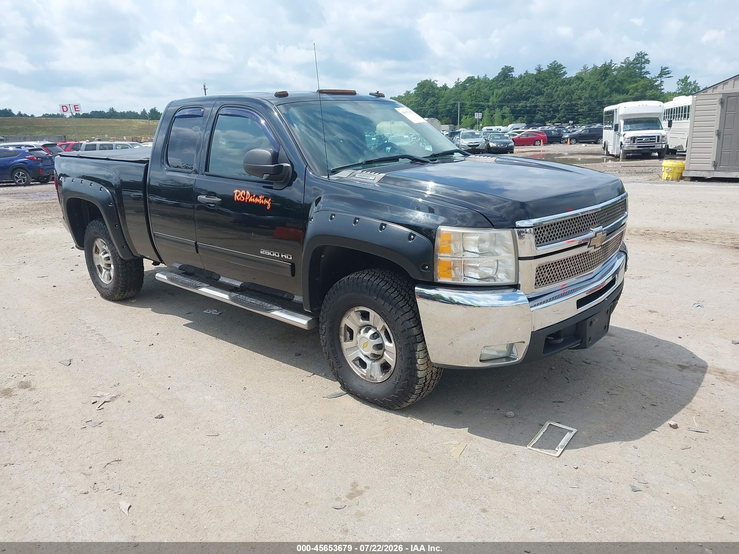 2010 Chevrolet Silverado 2500HD LT, VIN 1GC5KXBG8AZ258542 — Обычный износ