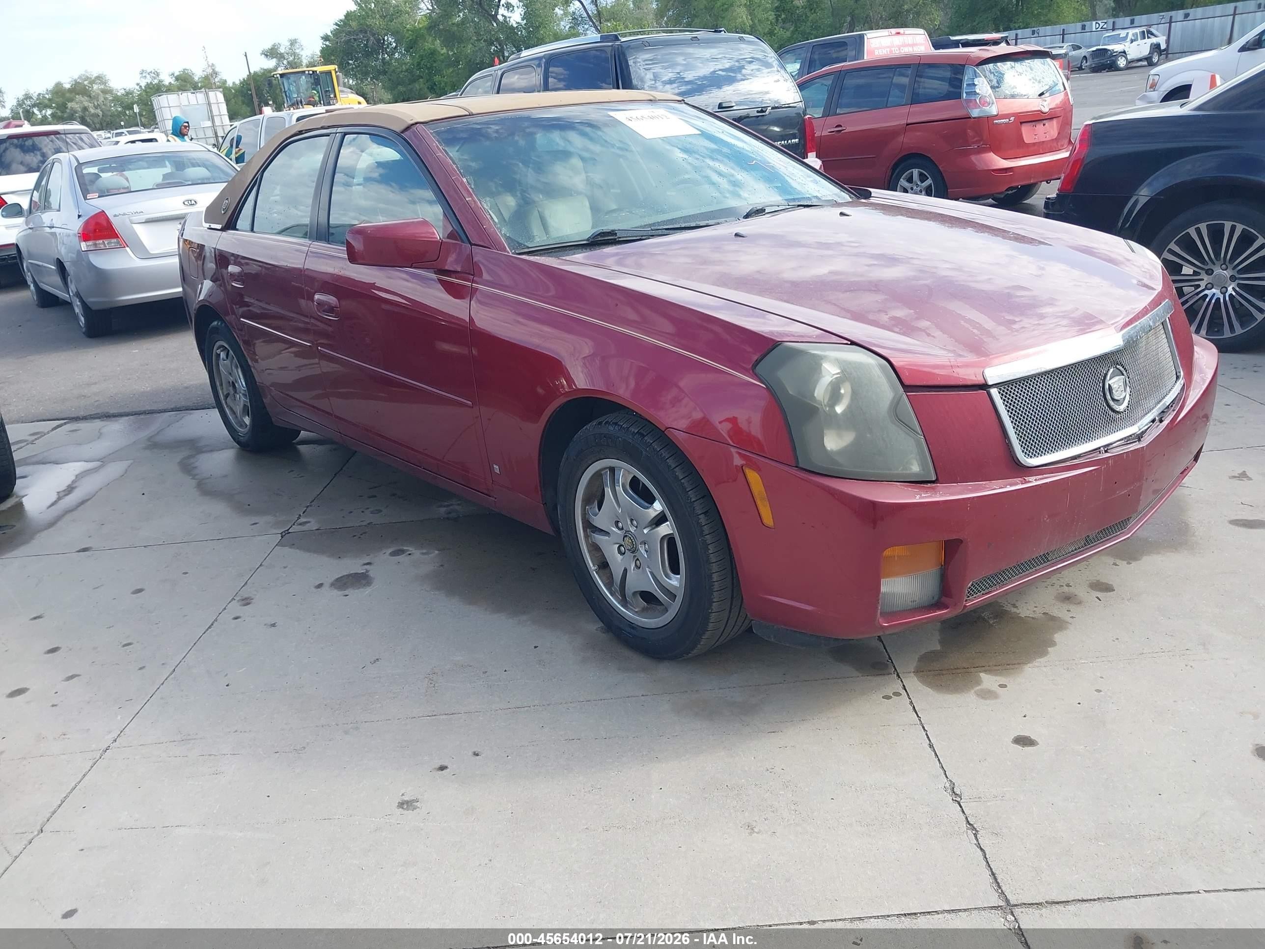 2006 Cadillac CTS, VIN 1G6DP577560160058 — Normal wear