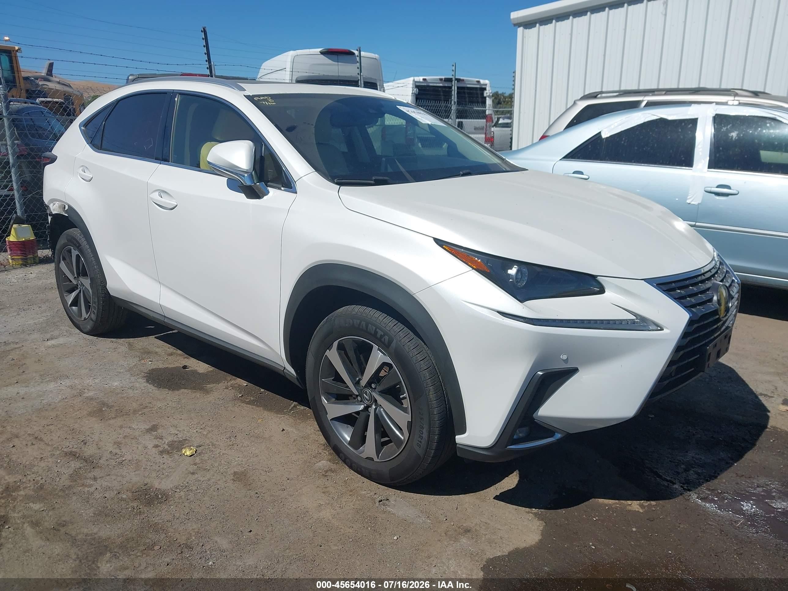 2021 Lexus NX 300, VIN JTJGARDZ2M5023780 — Зад