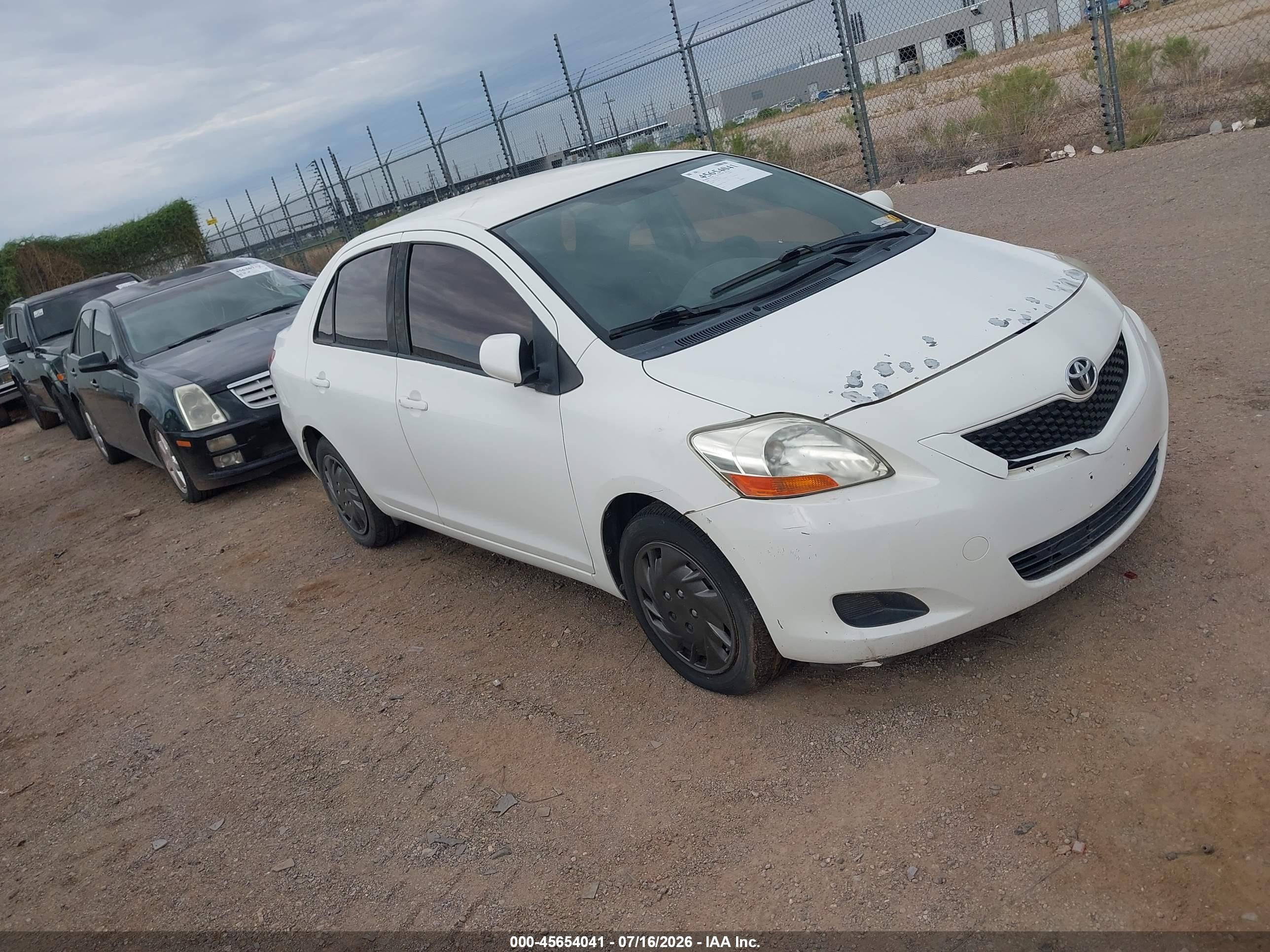 2009 Toyota Yaris, VIN JTDBT903194061510 — Normal wear