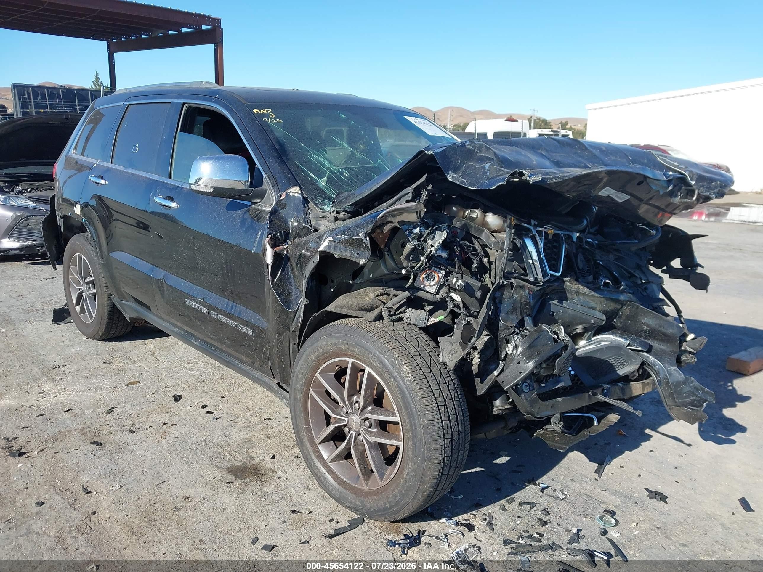 2017 Jeep Grand Cherokee Limited, VIN 1C4RJEBG8HC743365 — All over