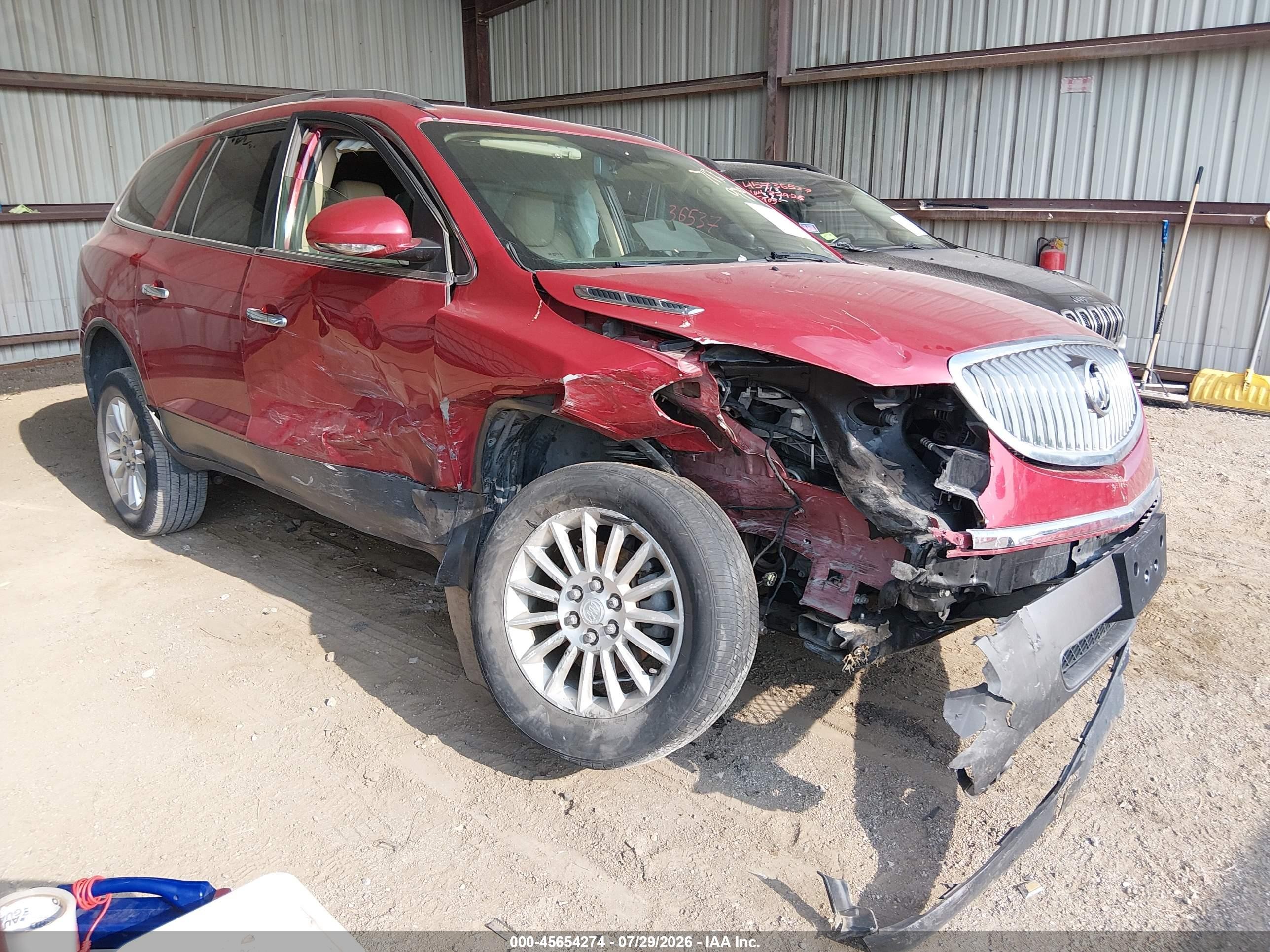 2012 Buick Enclave Leather, VIN 5GAKRCED8CJ240585 — Side