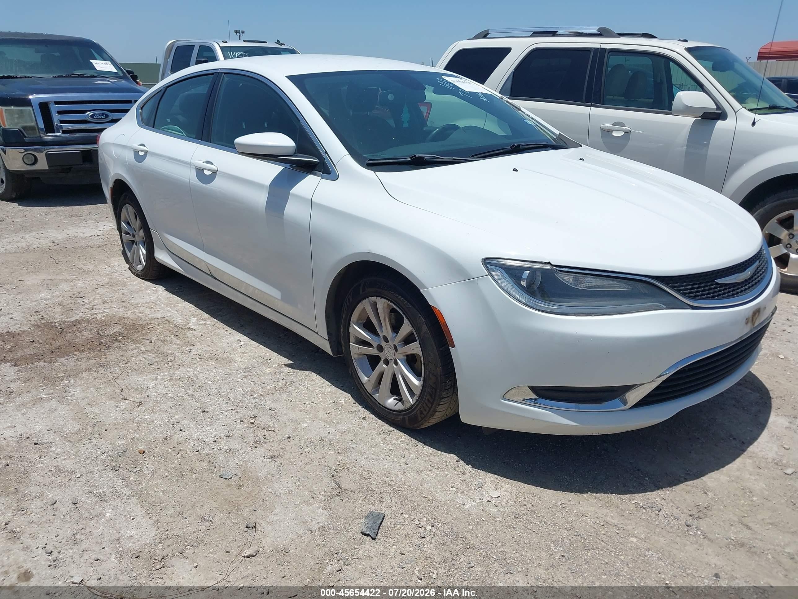2015 Chrysler 200 Limited, VIN 1C3CCCAB2FN589817 — Repossession