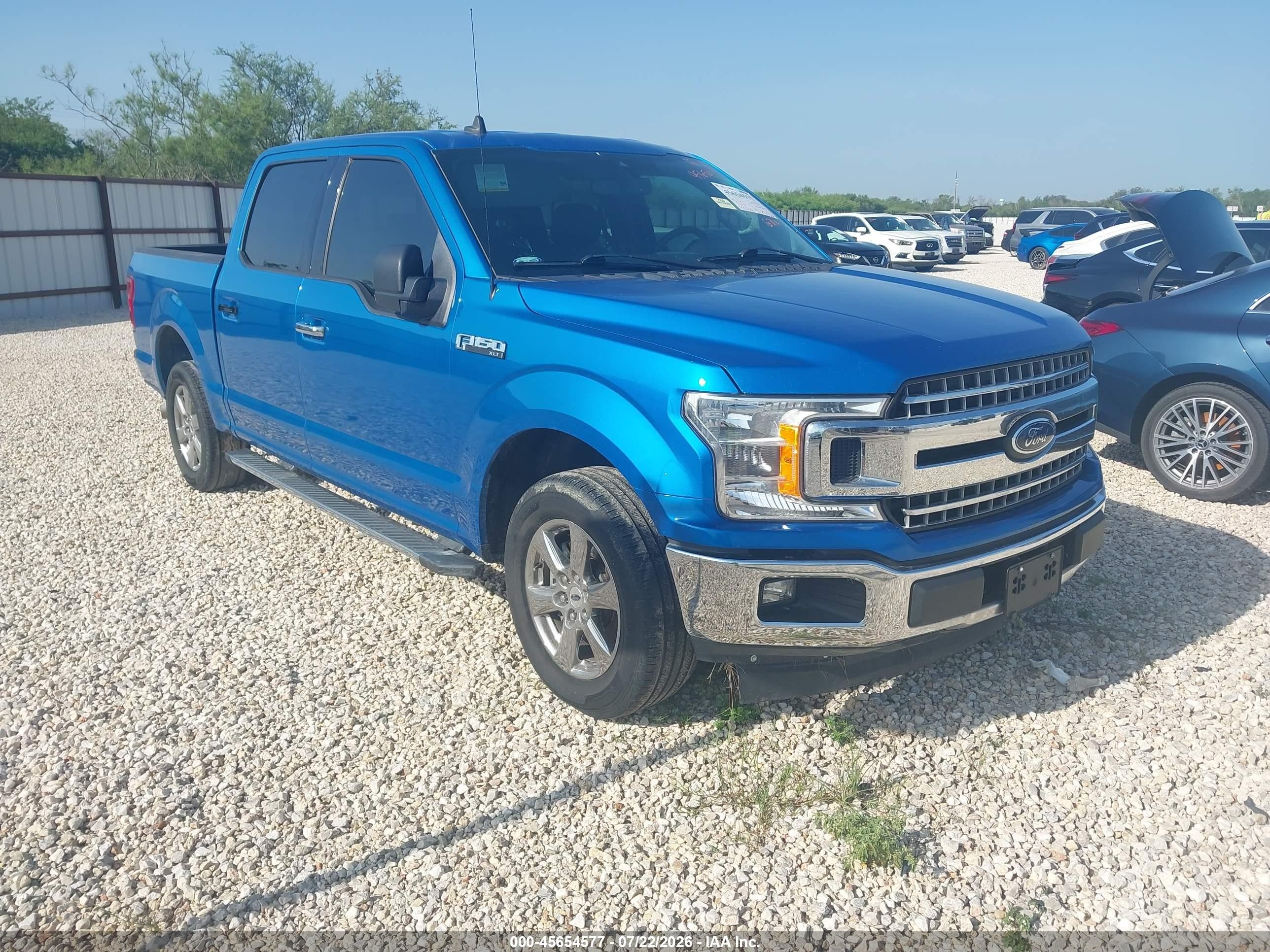 2020 Ford F-150 XL, VIN 1FTEW1CP0LKE35404 — Water / flood