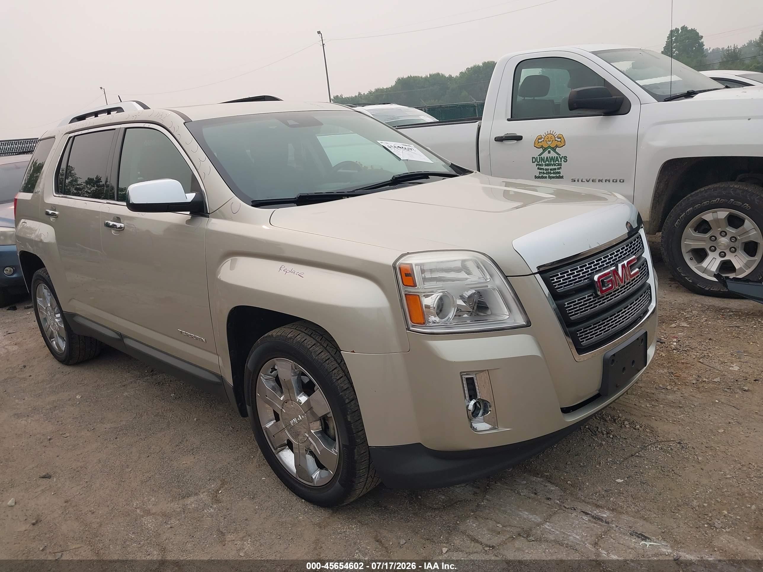 2015 GMC Terrain SLT, VIN 2GKFLYE39F6168310 — Hail