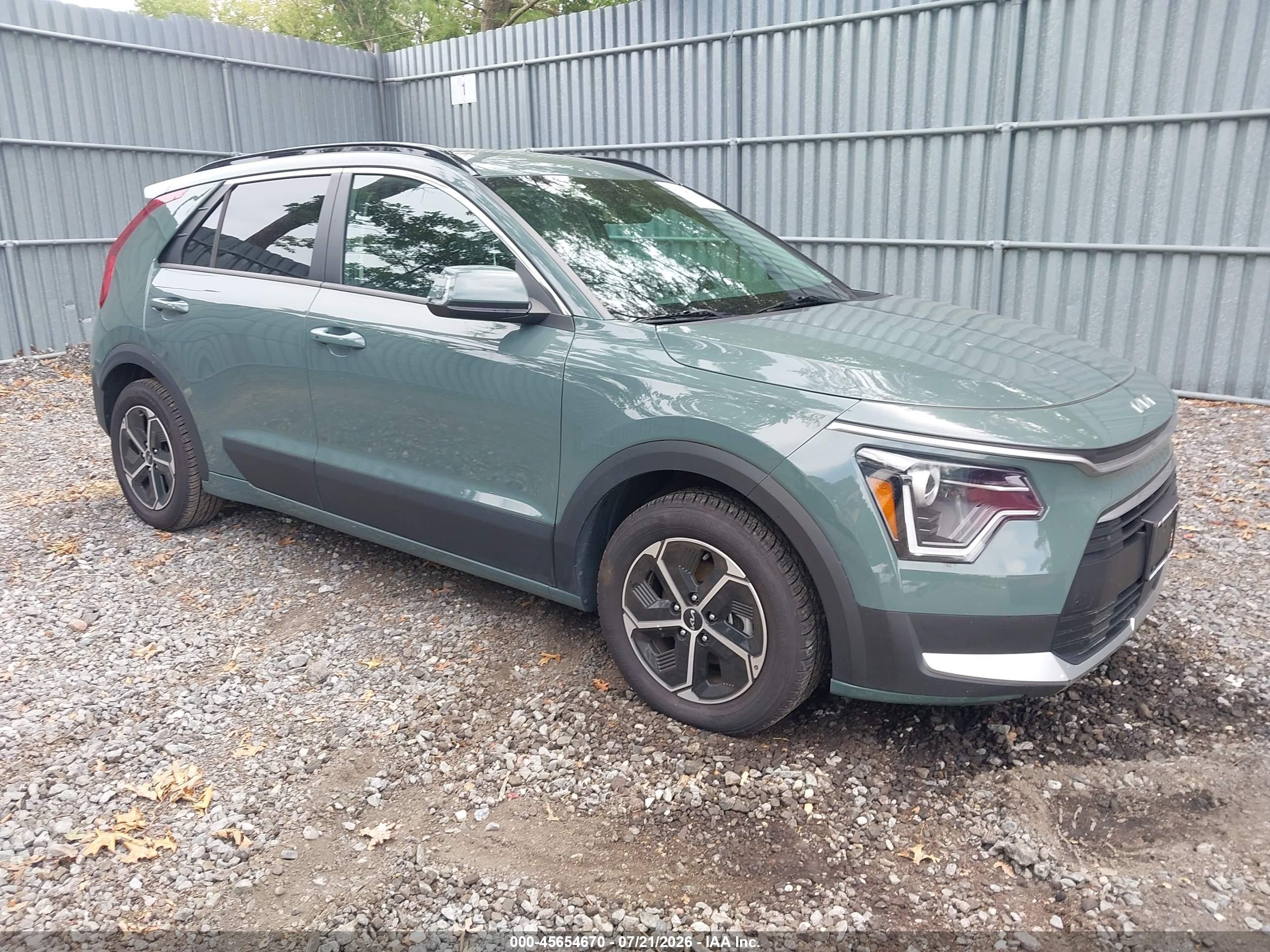2023 Kia Niro EX, VIN KNDCR3LE7P5070376 — Water / flood