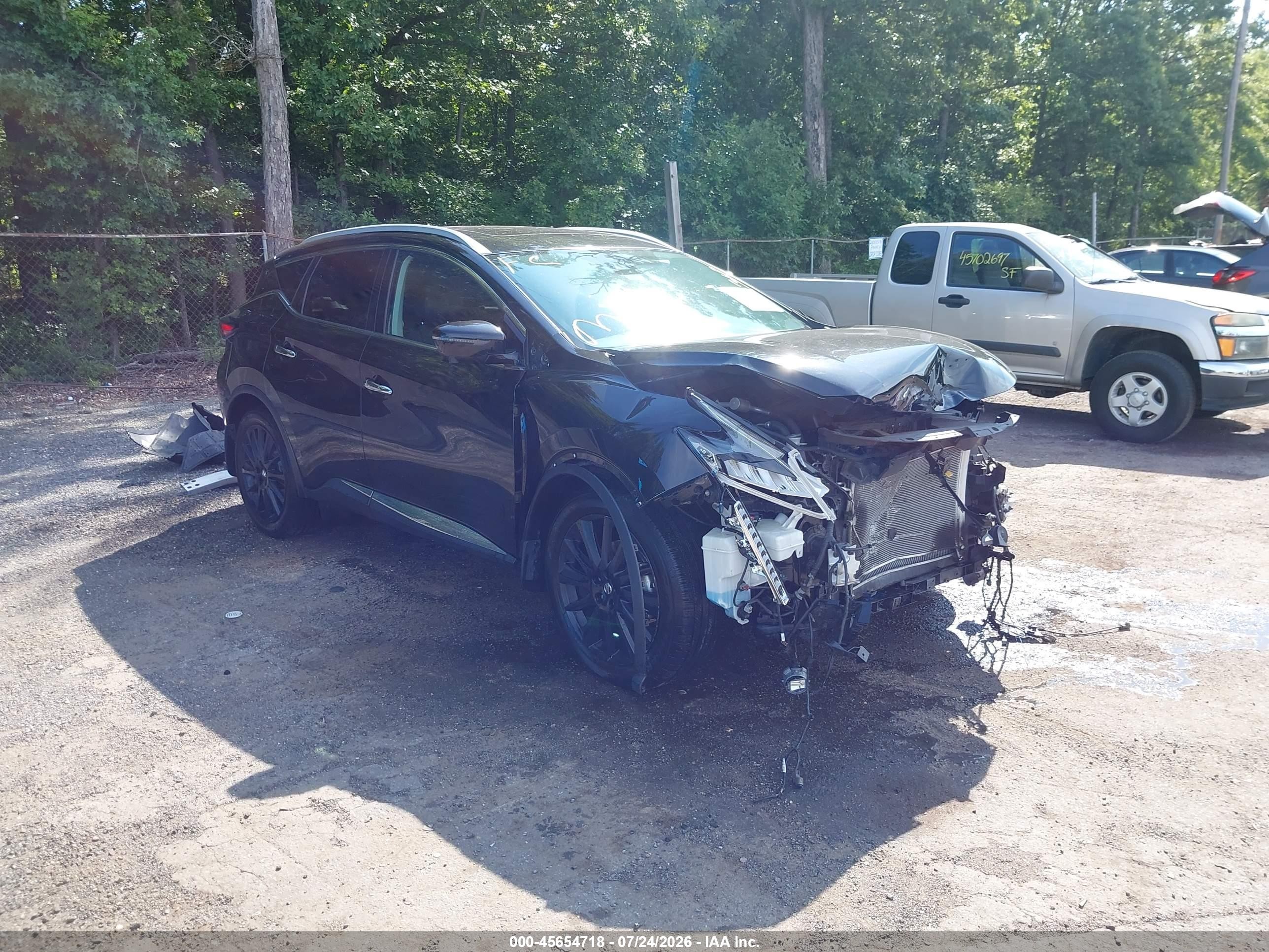 2020 Nissan Murano Platinum, VIN 5N1AZ2DS8LN163208 — Front end