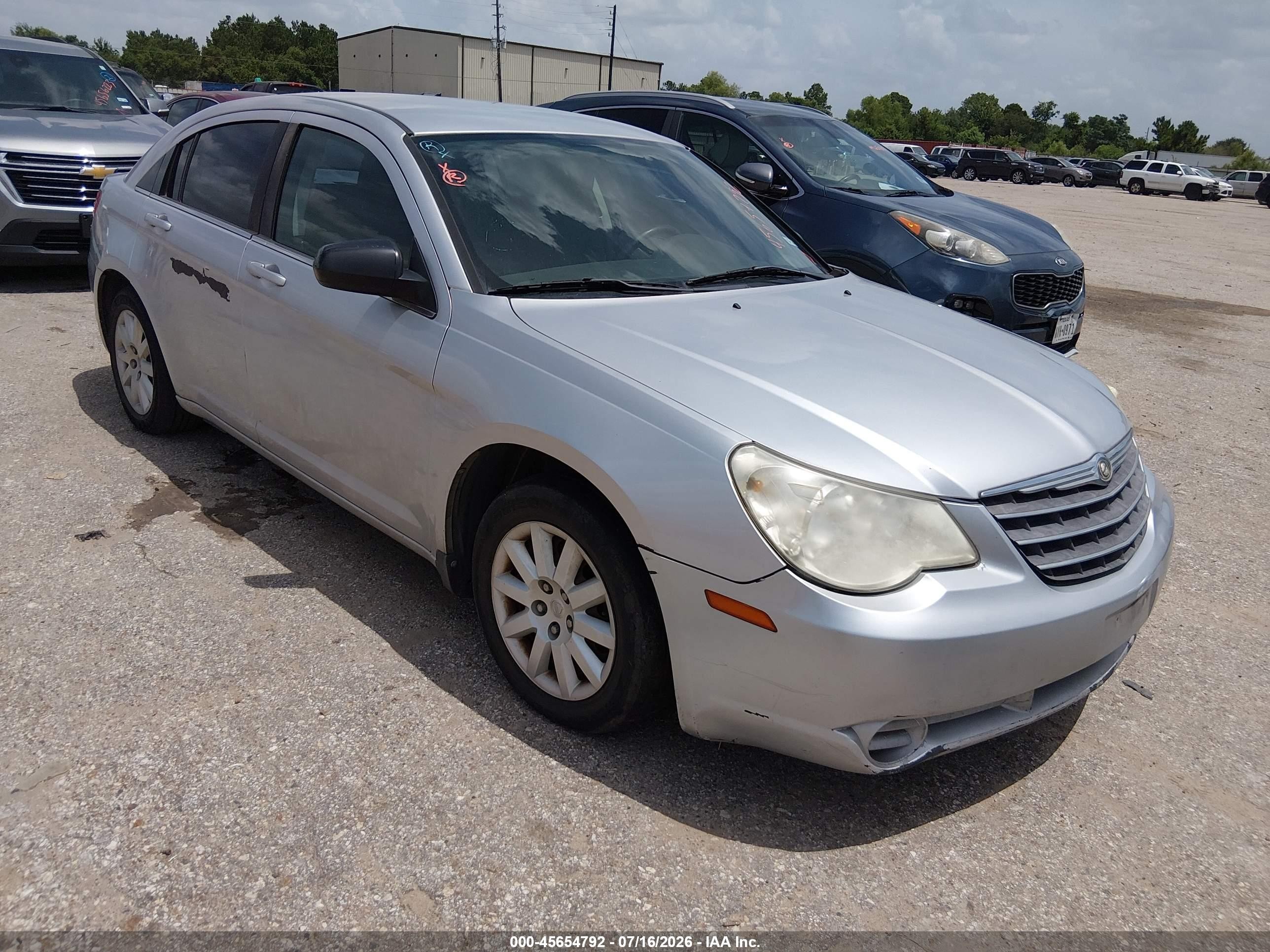2010 Chrysler Sebring Touring, VIN 1C3CC4FB1AN183809 — Normal wear