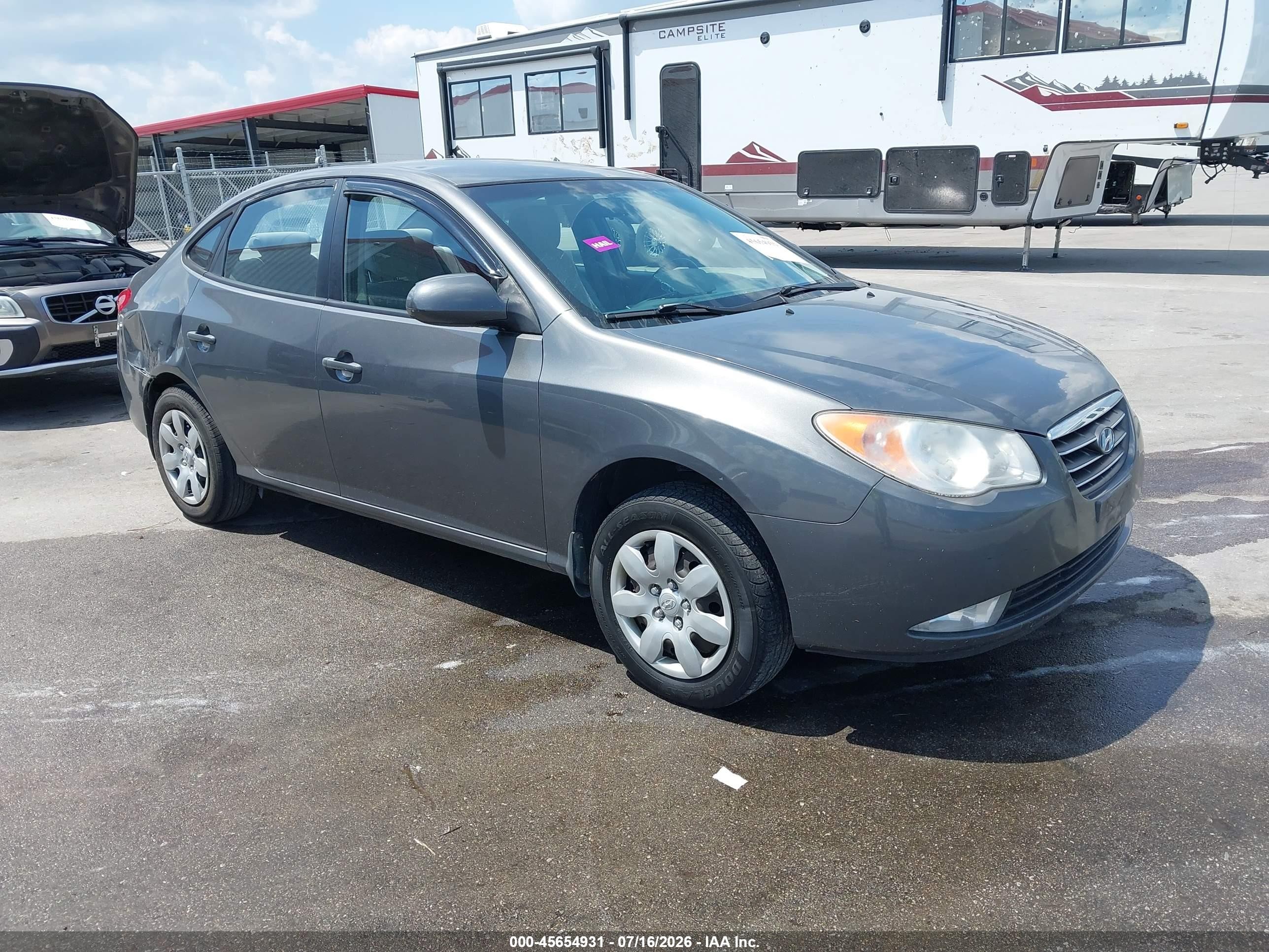 2008 Hyundai Elantra GLS, VIN KMHDU46D48U455750 — Зад