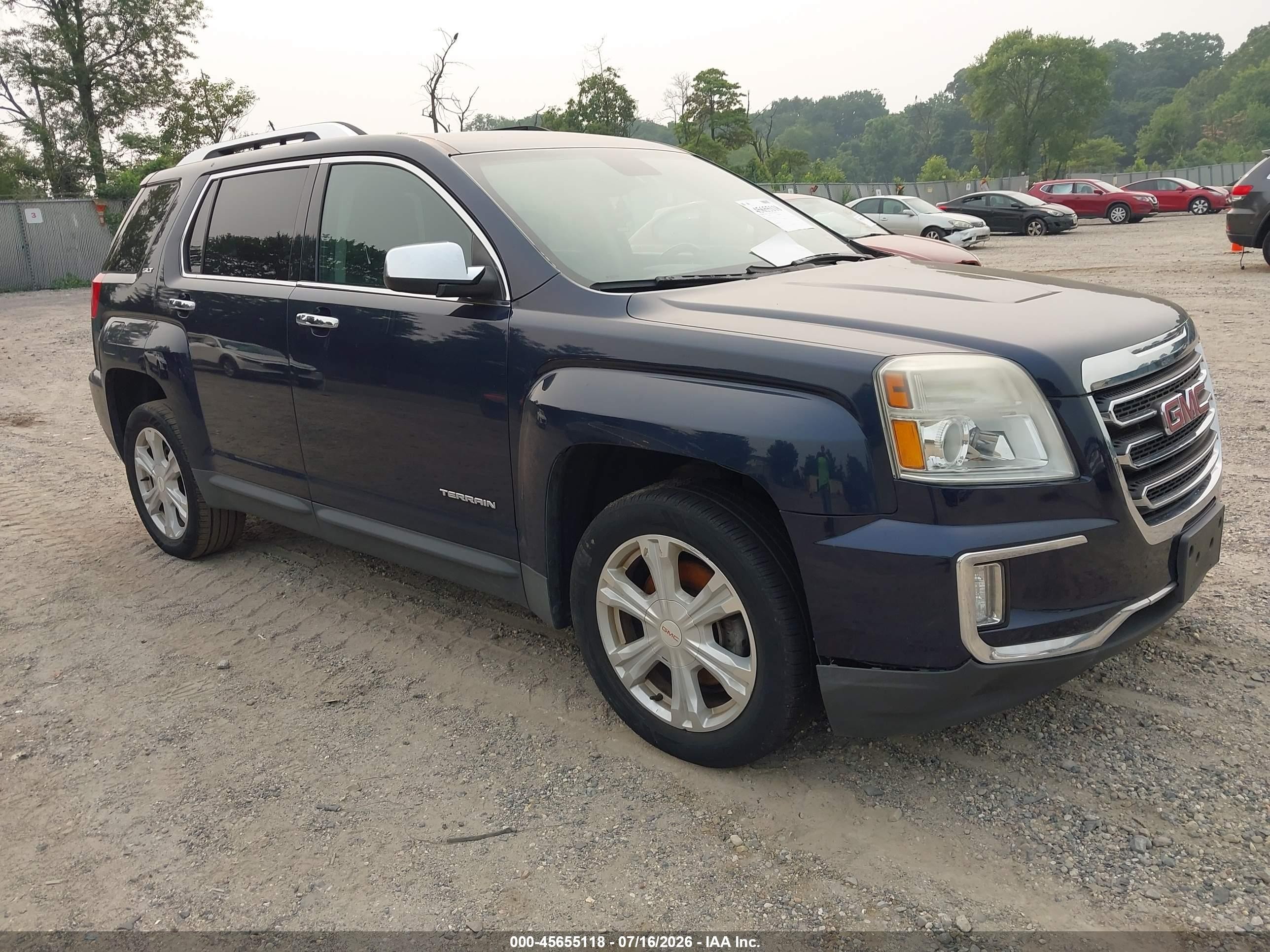 2016 GMC Terrain SLT, VIN 2GKALPEK3G6152701 — Normal wear