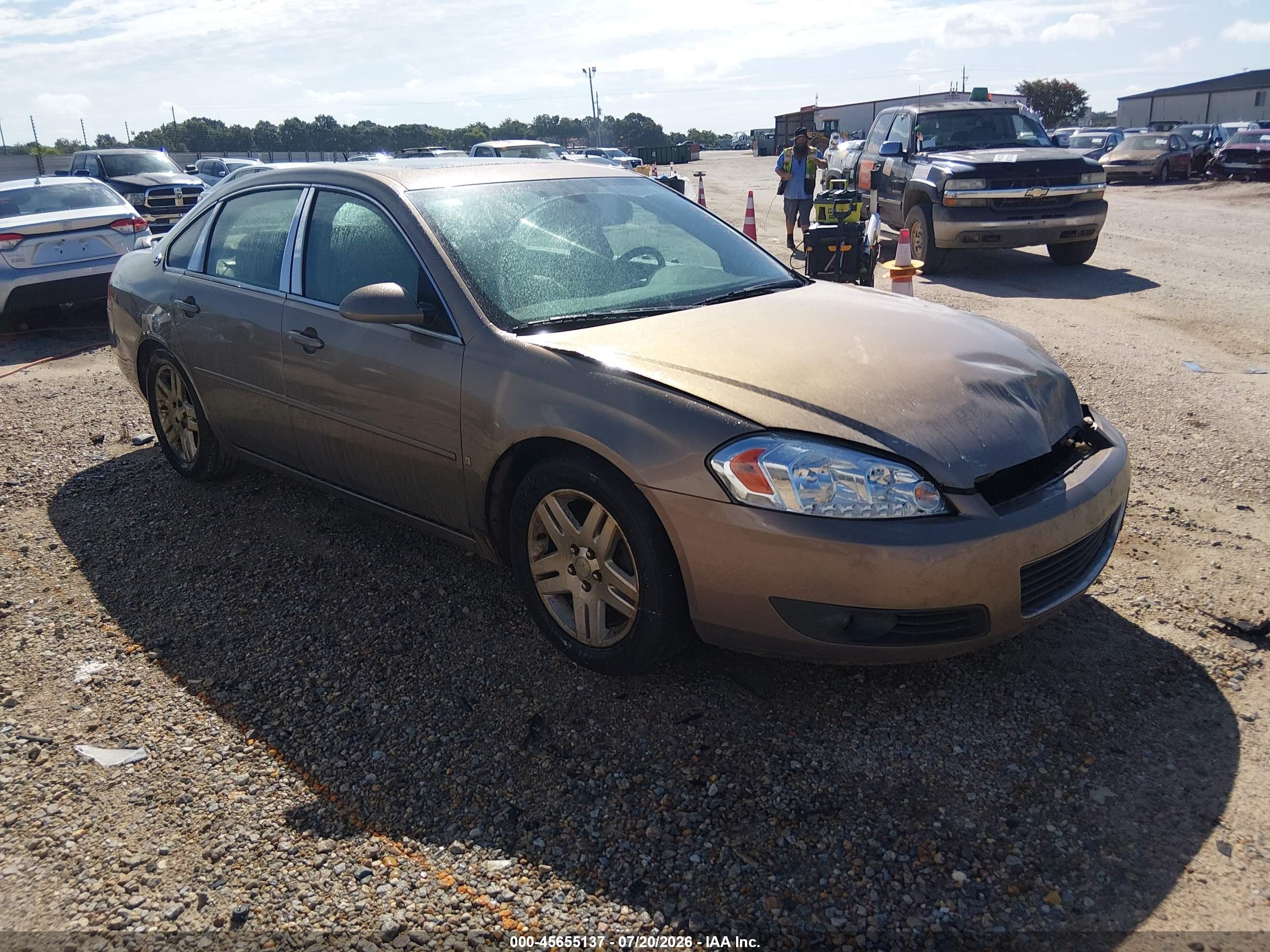 2006 Chevrolet Impala LTZ, VIN 2G1WU581769244874 — Front end