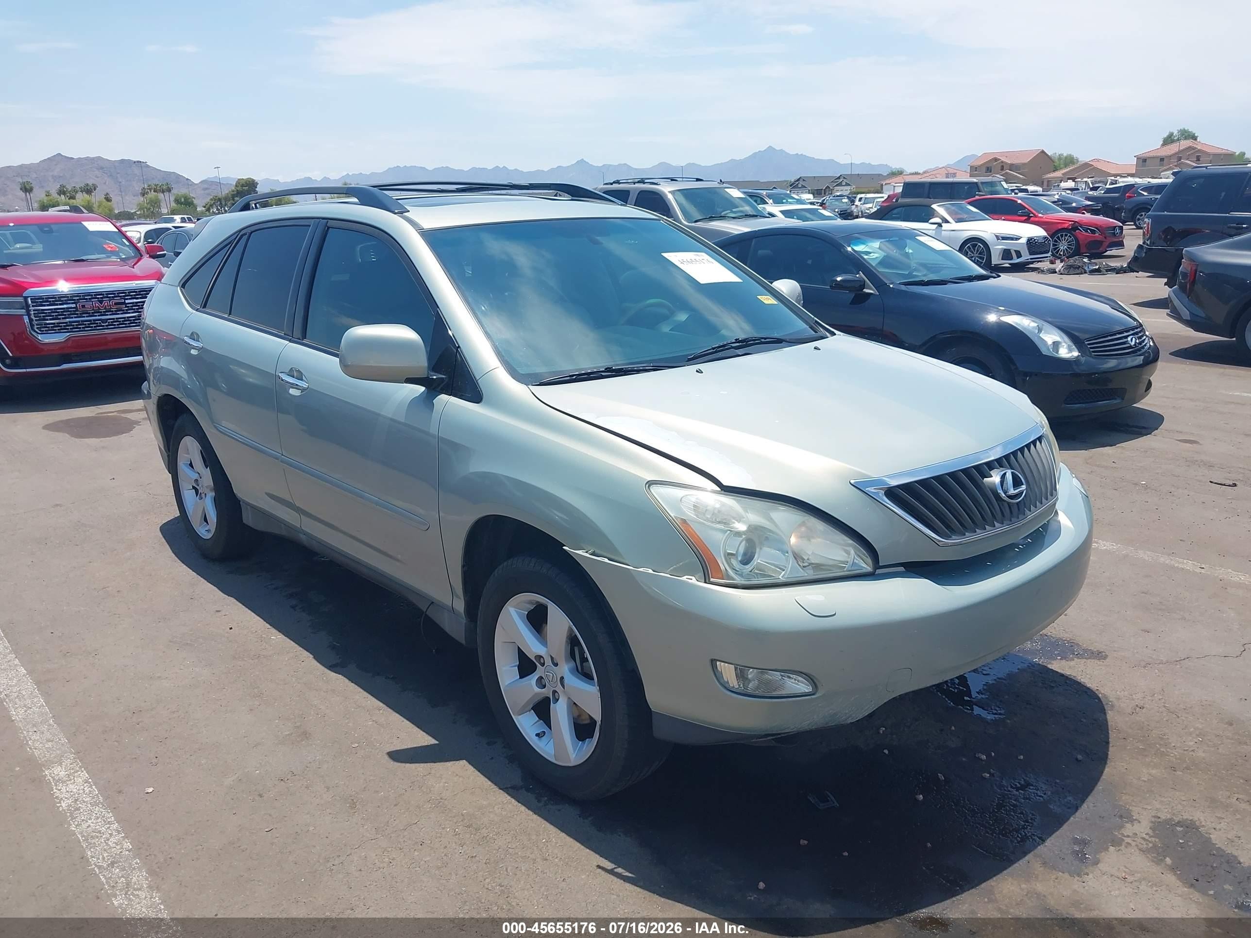 2009 Lexus RX 350, VIN 2T2GK31U09C058474 — Undercarriage