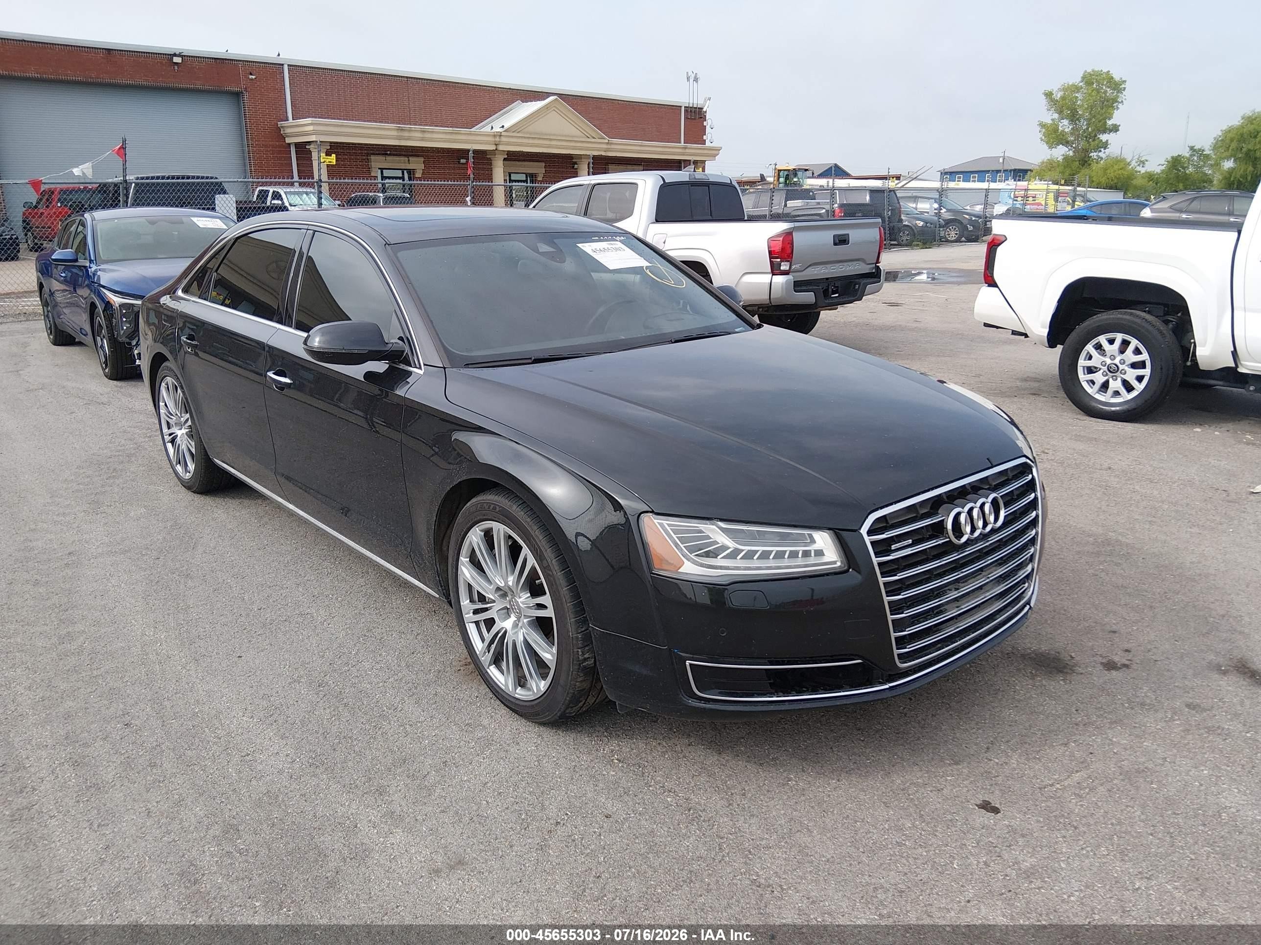 2015 Audi A8 3.0T, VIN WAU3GAFD6FN031318 — Not stated